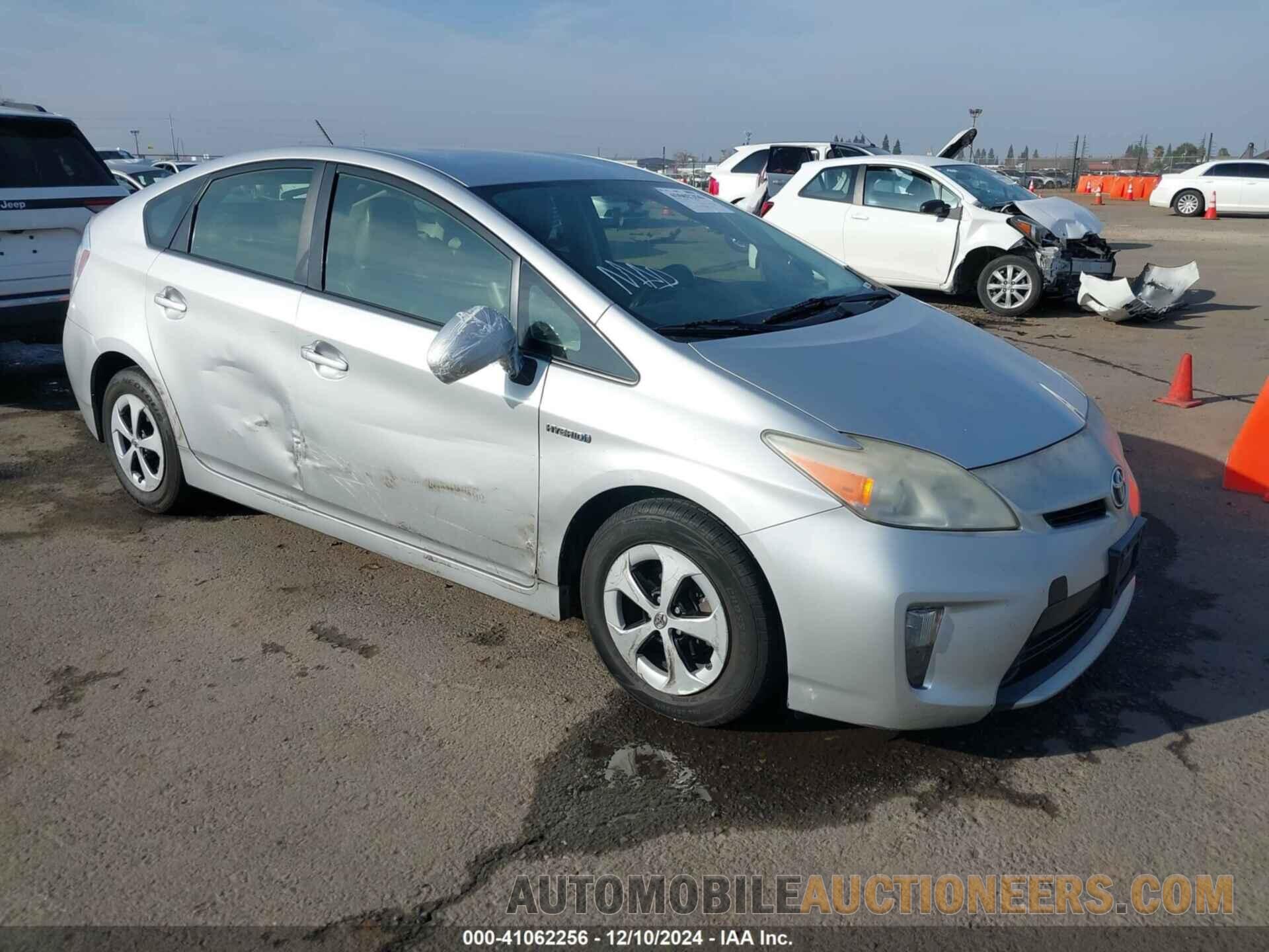 JTDKN3DU3D5571306 TOYOTA PRIUS 2013