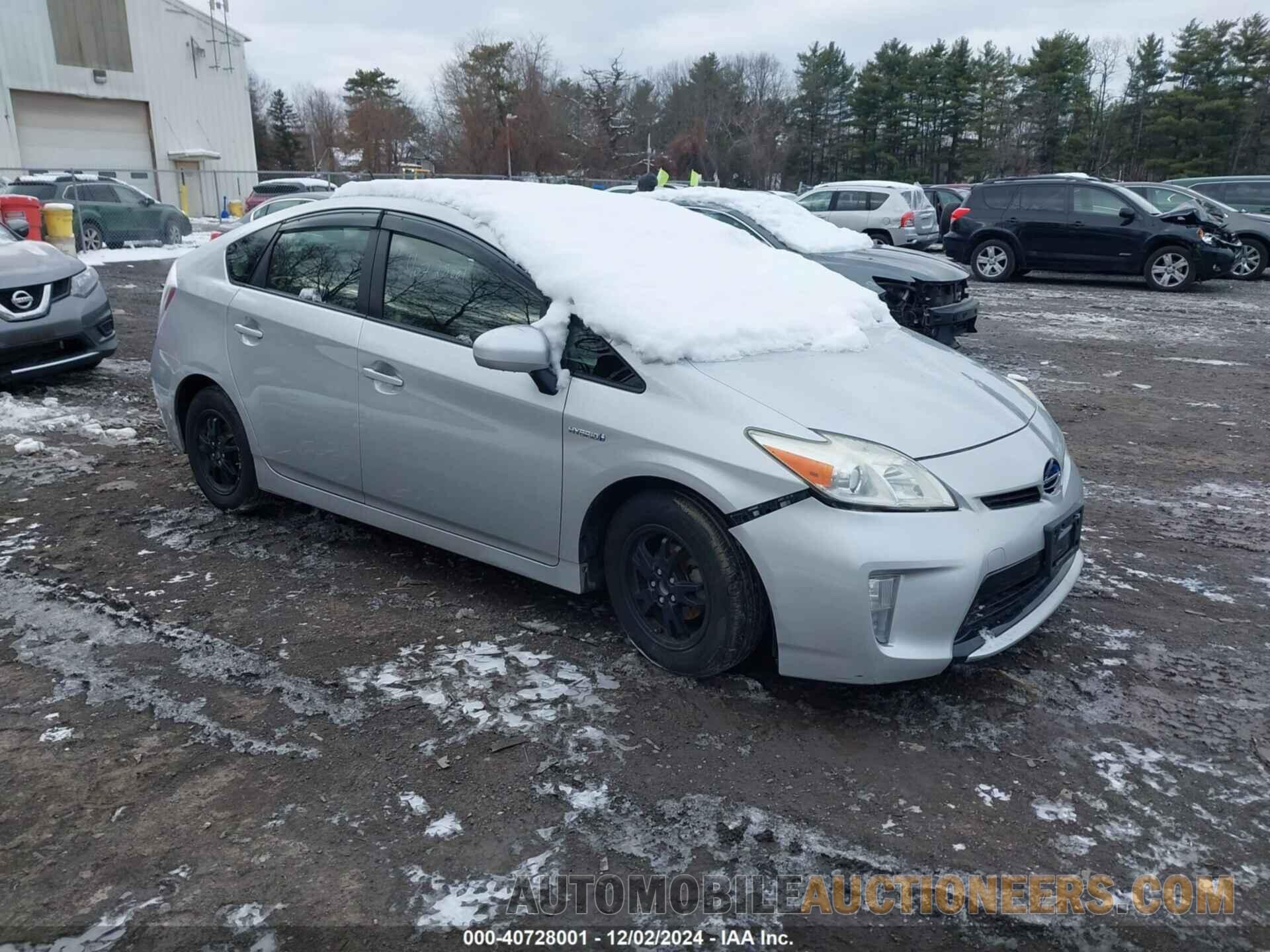 JTDKN3DU3D5608841 TOYOTA PRIUS 2013