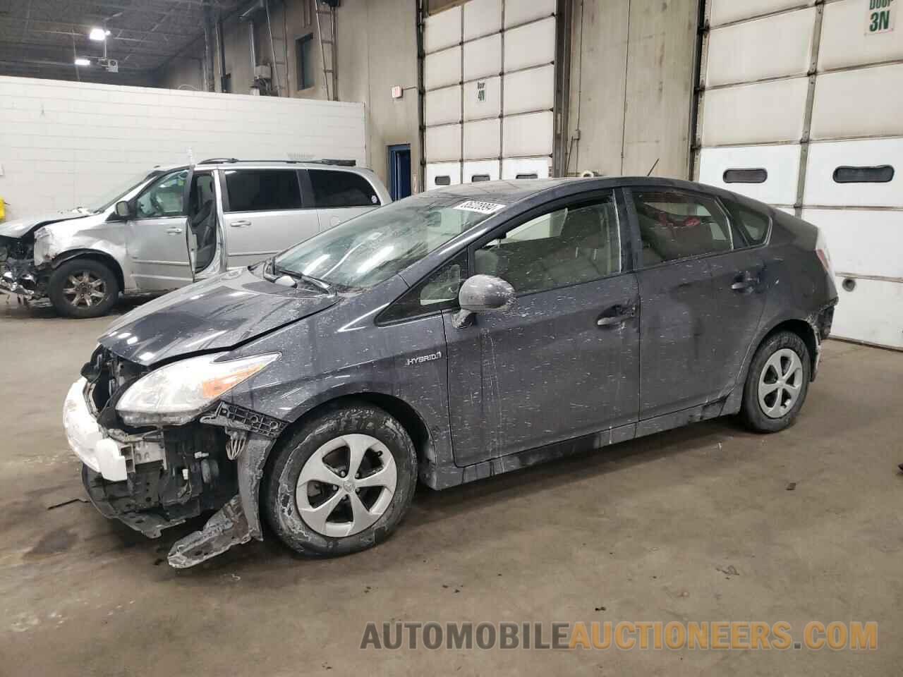 JTDKN3DU3D5660521 TOYOTA PRIUS 2013