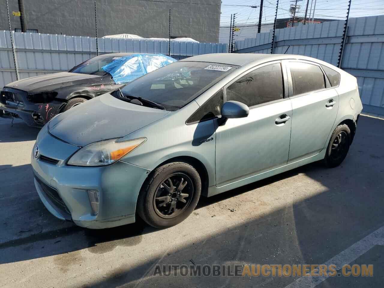 JTDKN3DU3E1834077 TOYOTA PRIUS 2014