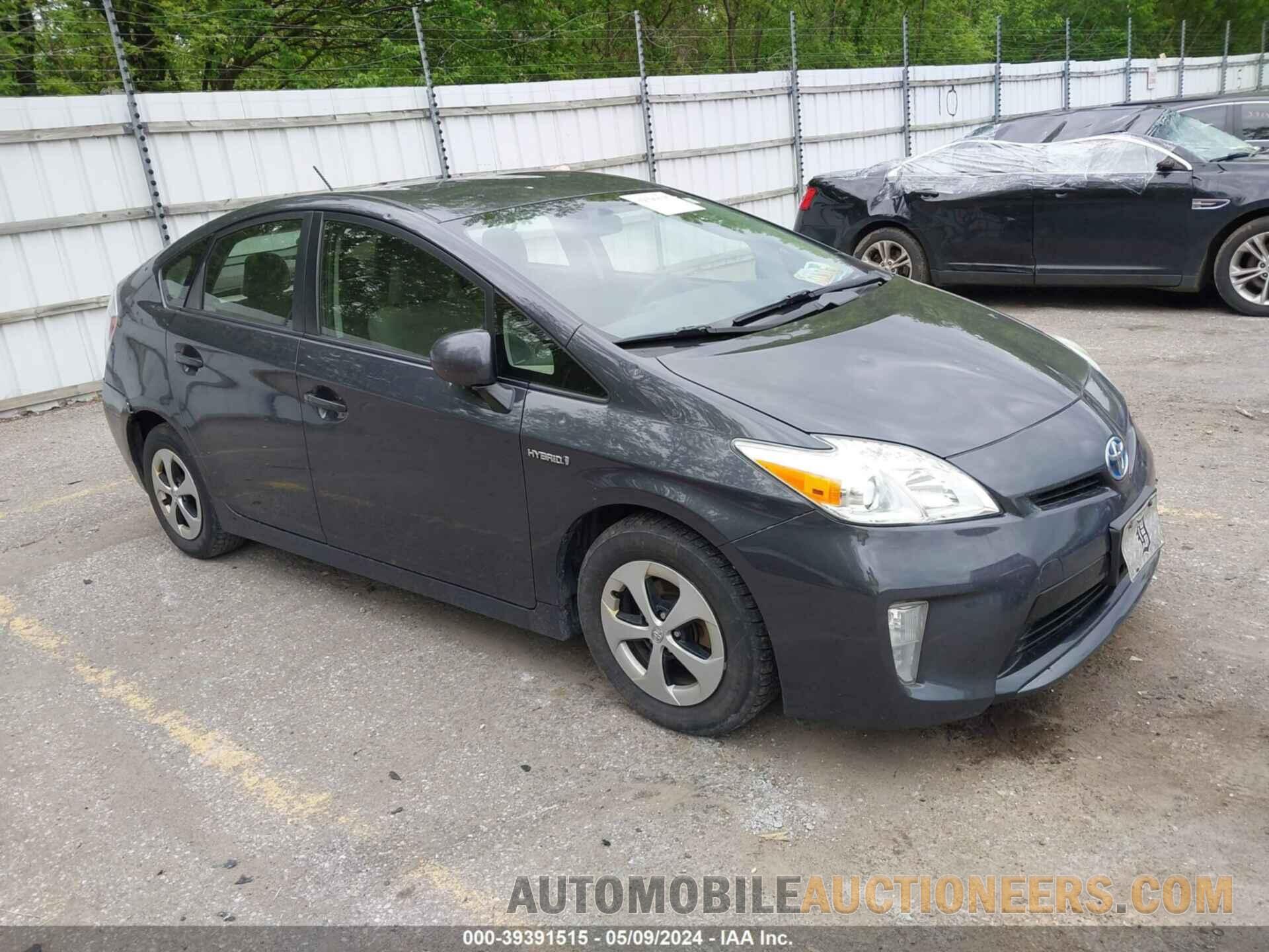 JTDKN3DU3F0395664 TOYOTA PRIUS 2015