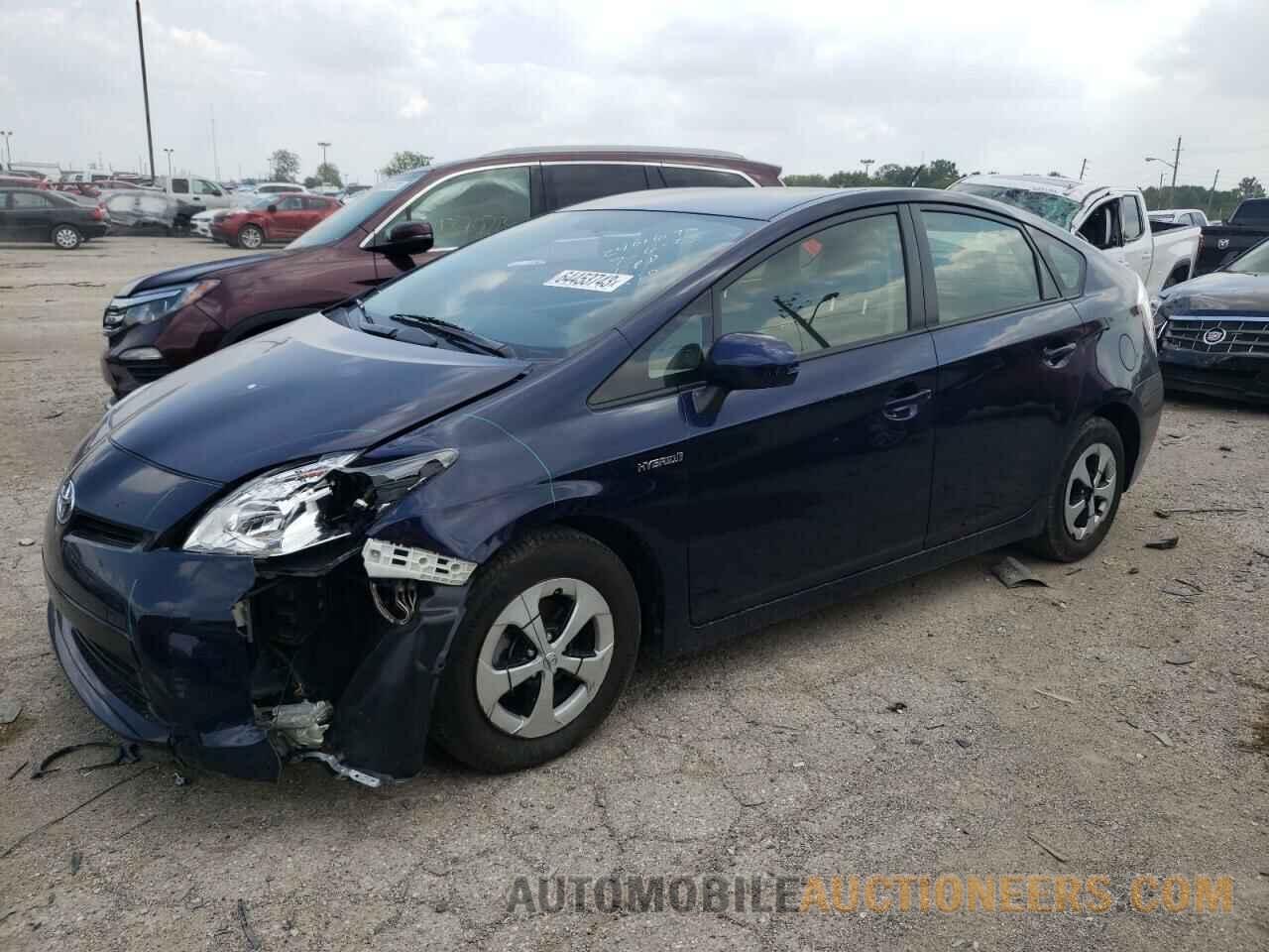 JTDKN3DU3F0407263 TOYOTA PRIUS 2015