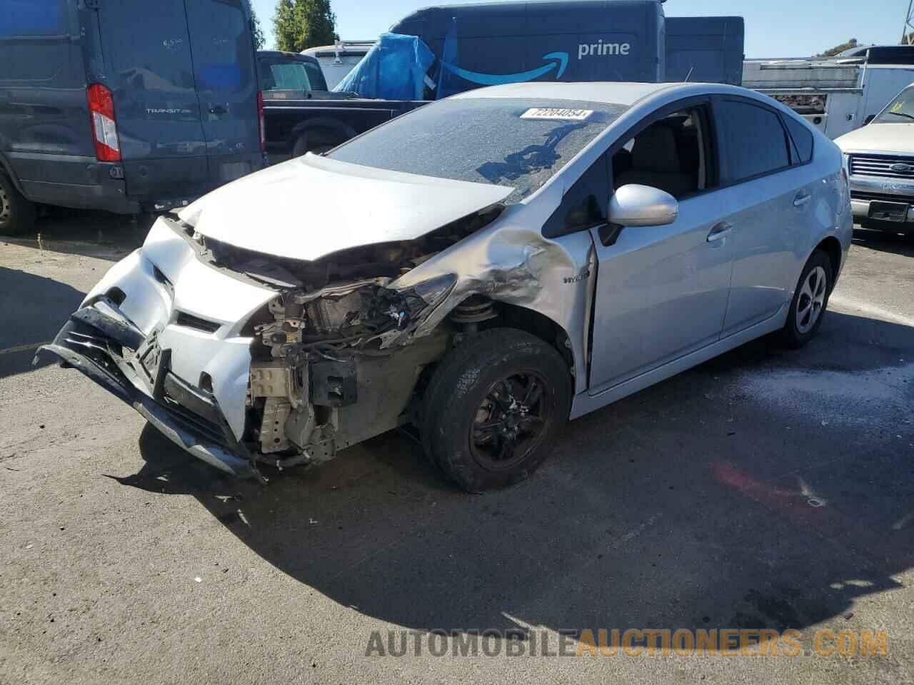 JTDKN3DU3F0417274 TOYOTA PRIUS 2015