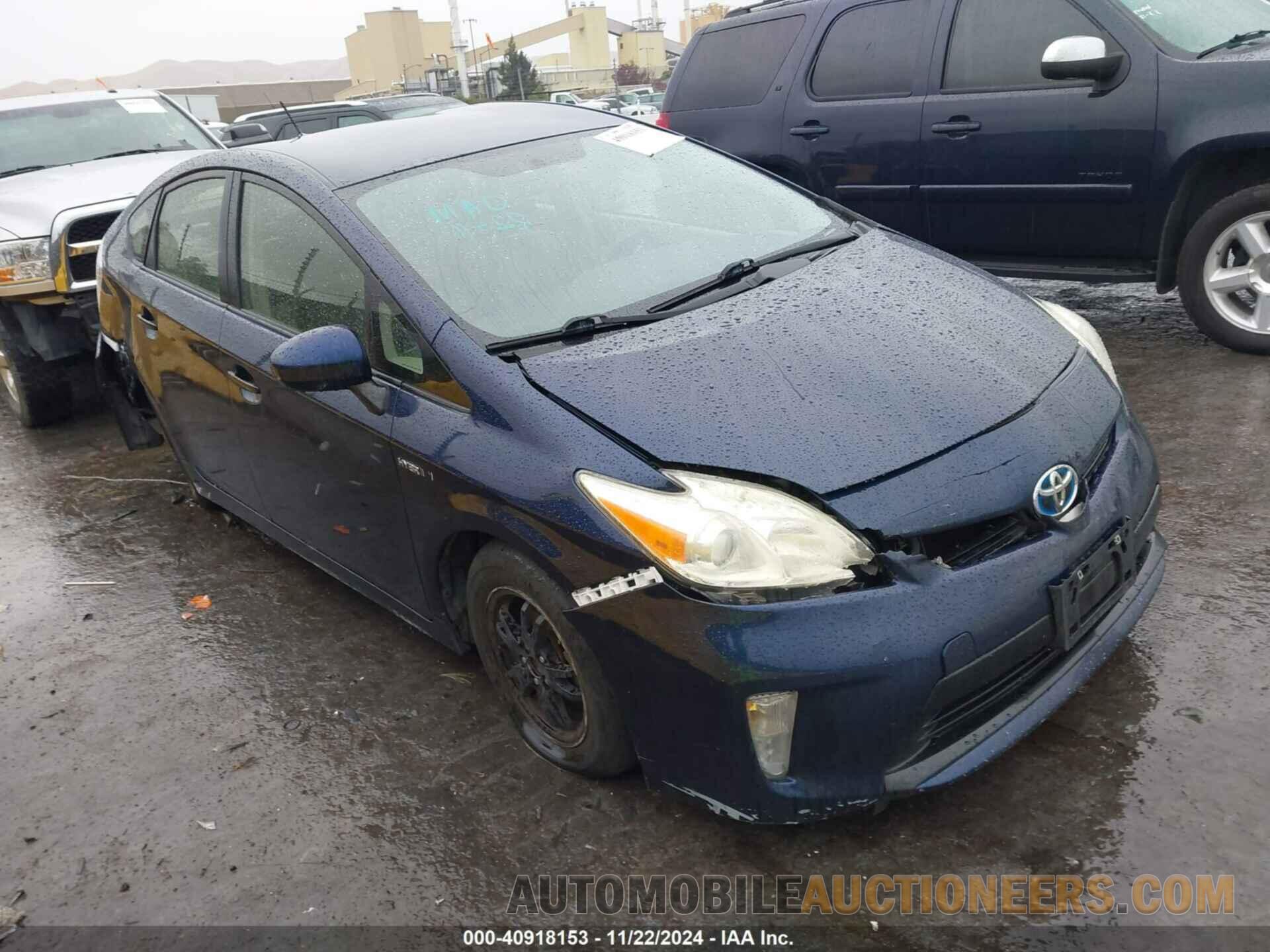 JTDKN3DU3F0418375 TOYOTA PRIUS 2015