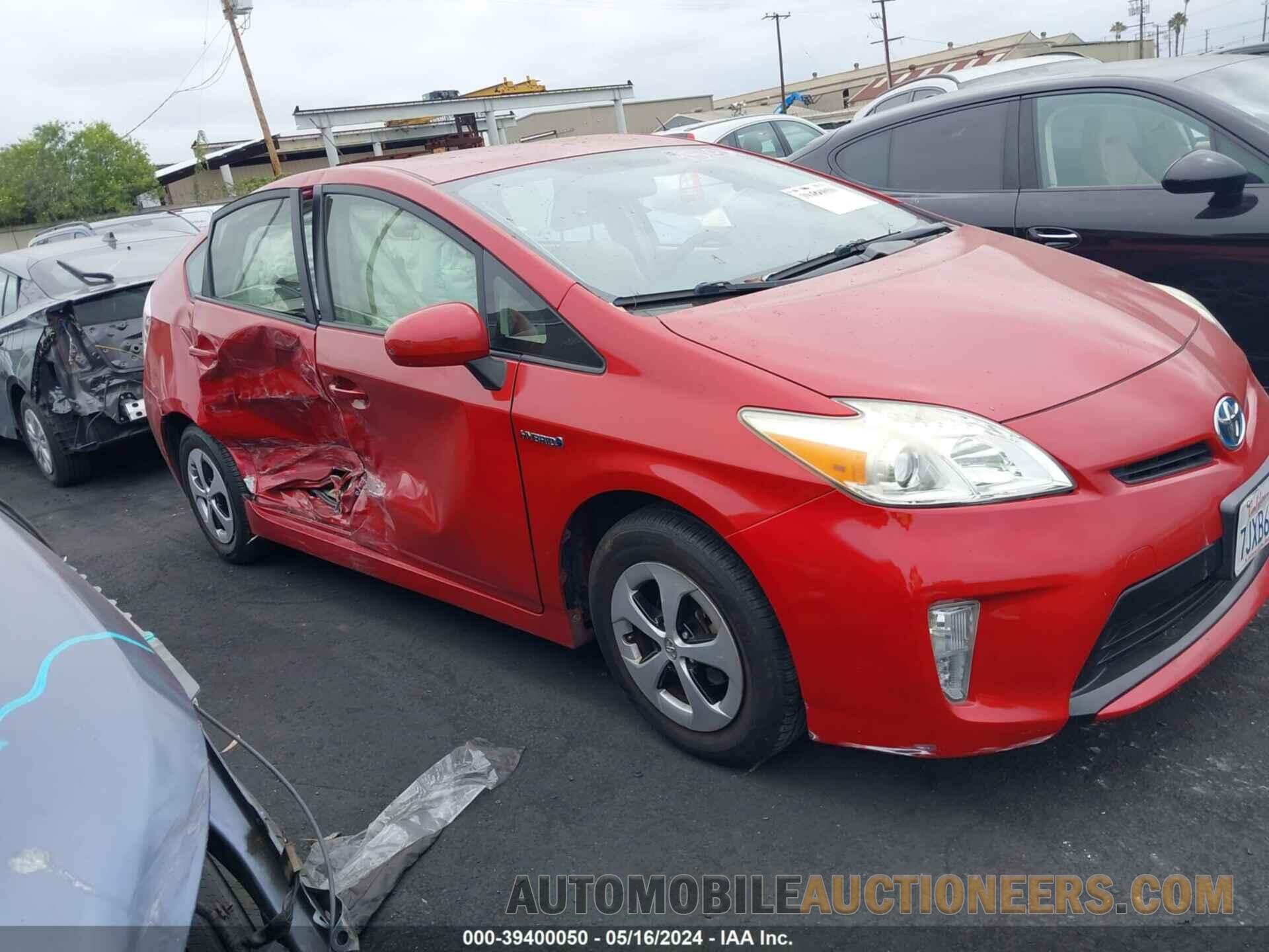 JTDKN3DU3F0429974 TOYOTA PRIUS 2015