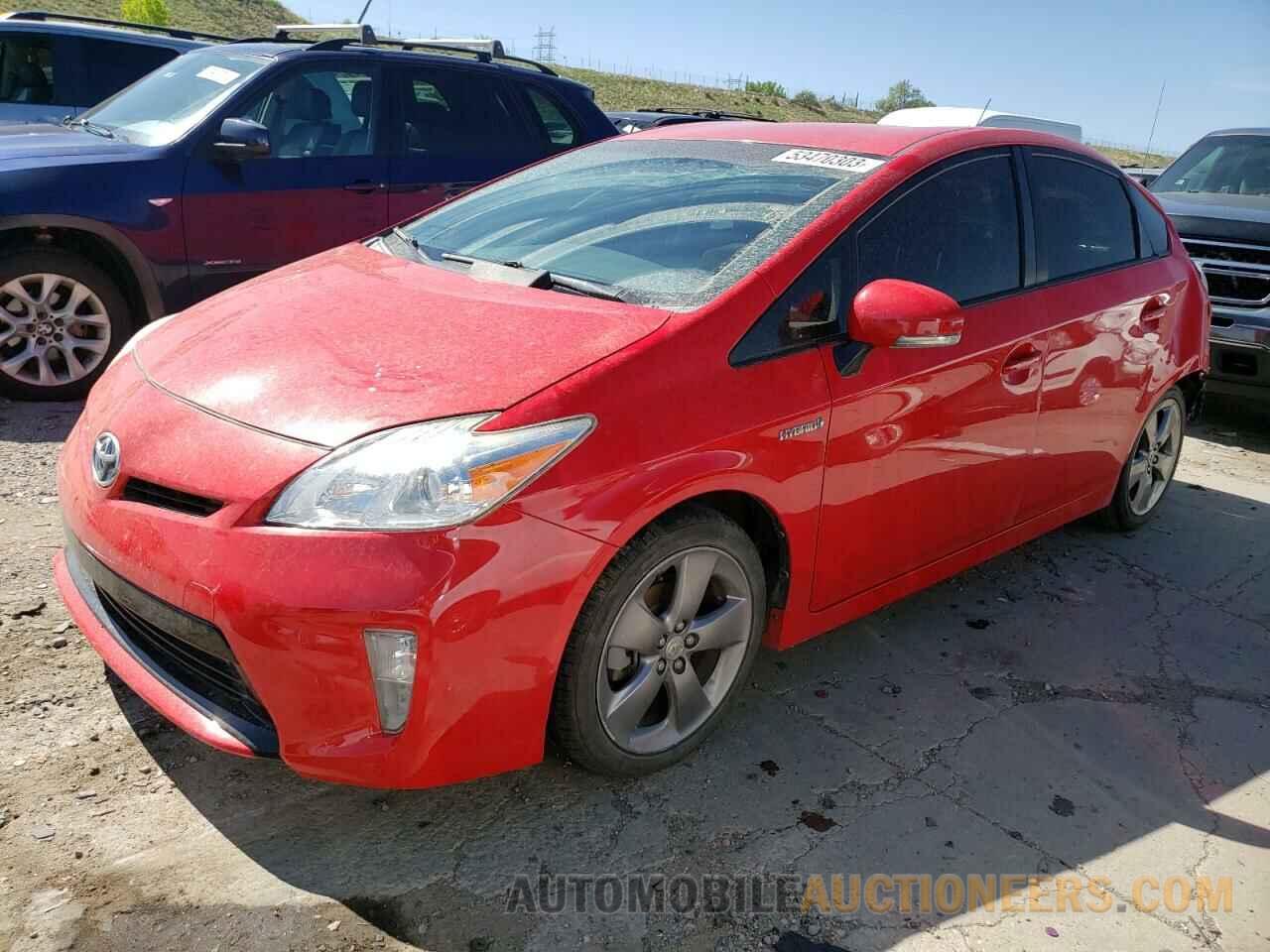 JTDKN3DU3F0430347 TOYOTA PRIUS 2015