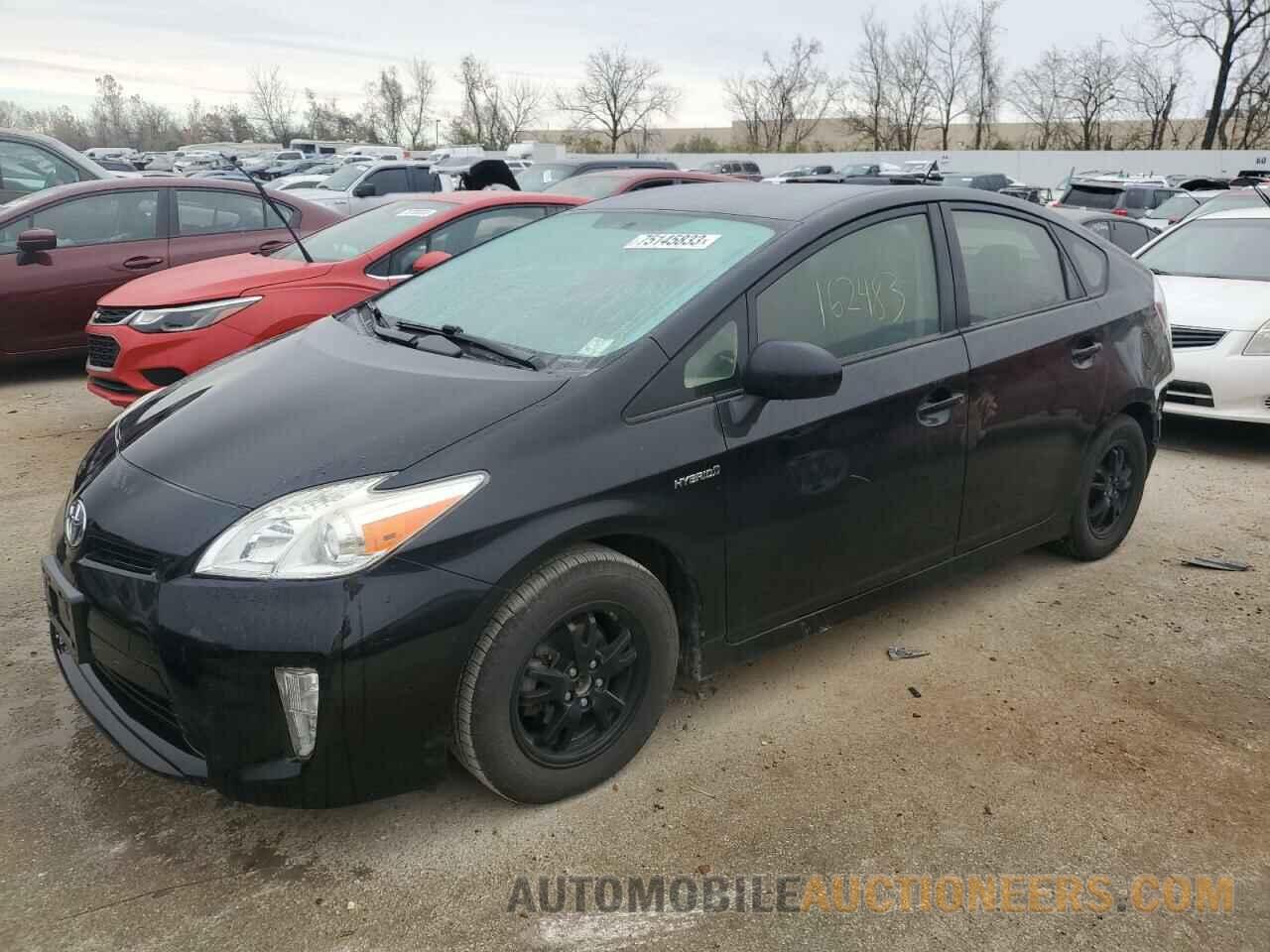 JTDKN3DU3F0436424 TOYOTA PRIUS 2015