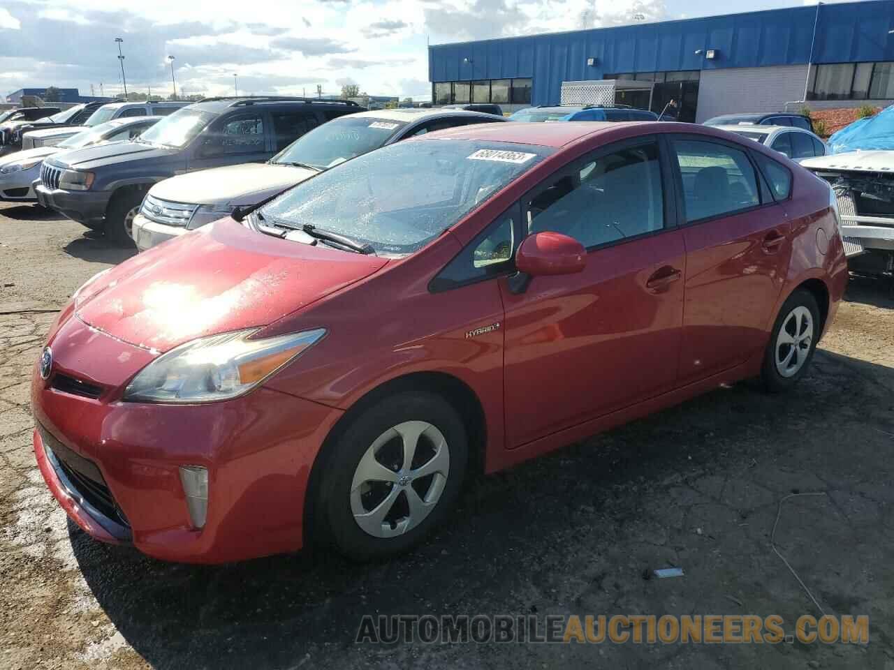 JTDKN3DU3F0437024 TOYOTA PRIUS 2015