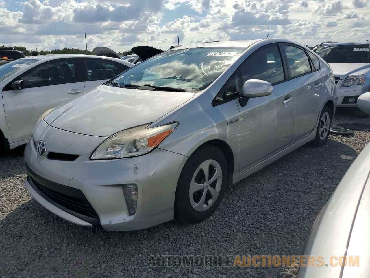 JTDKN3DU3F0443308 TOYOTA PRIUS 2015