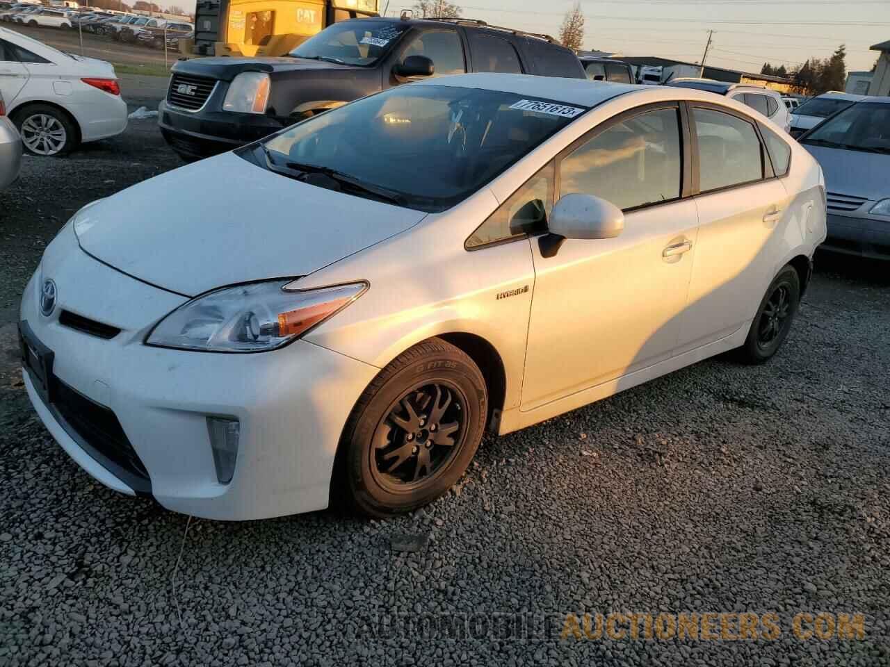 JTDKN3DU3F0446063 TOYOTA PRIUS 2015