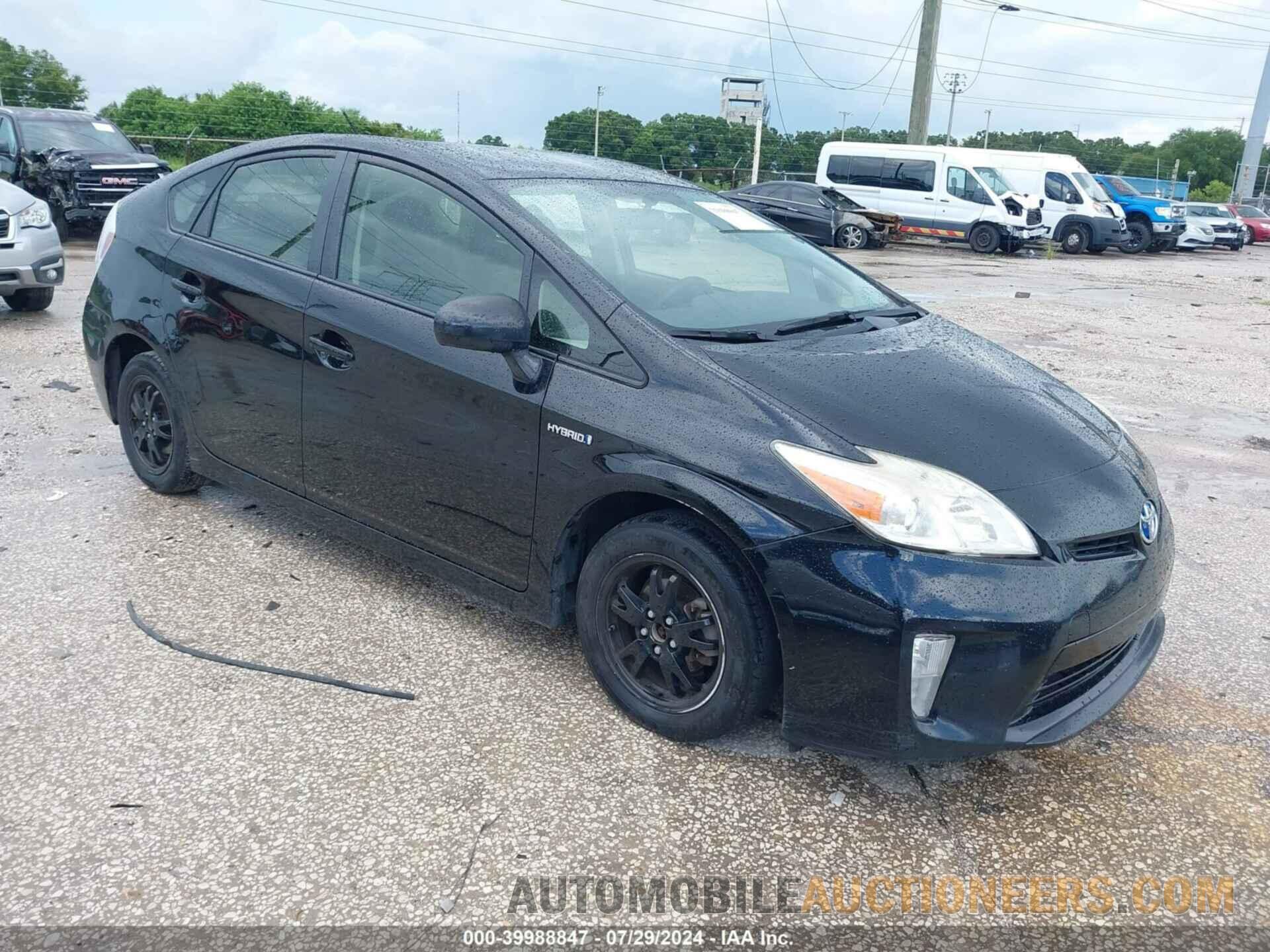 JTDKN3DU3F0448931 TOYOTA PRIUS 2015