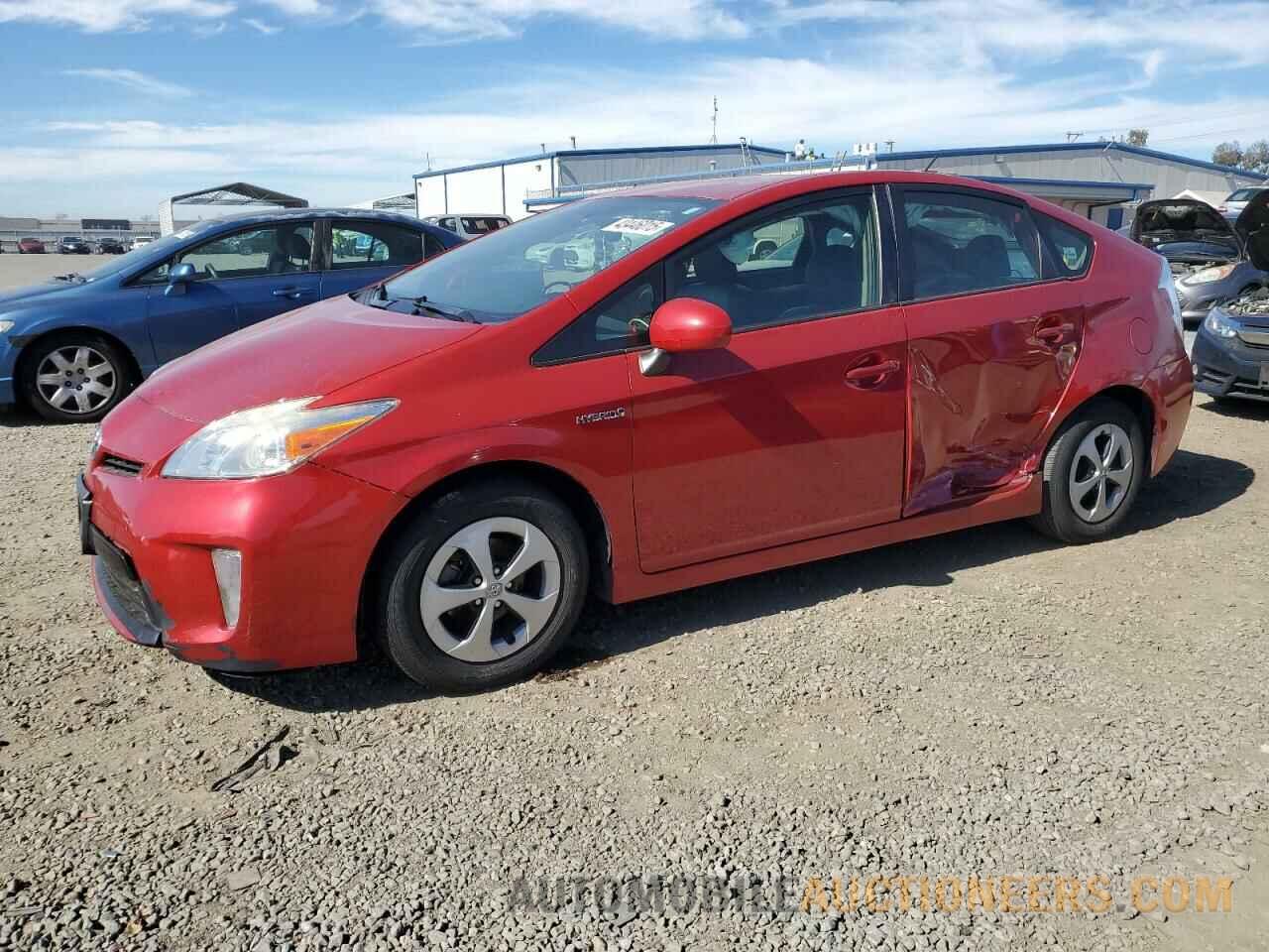 JTDKN3DU3F0449187 TOYOTA PRIUS 2015