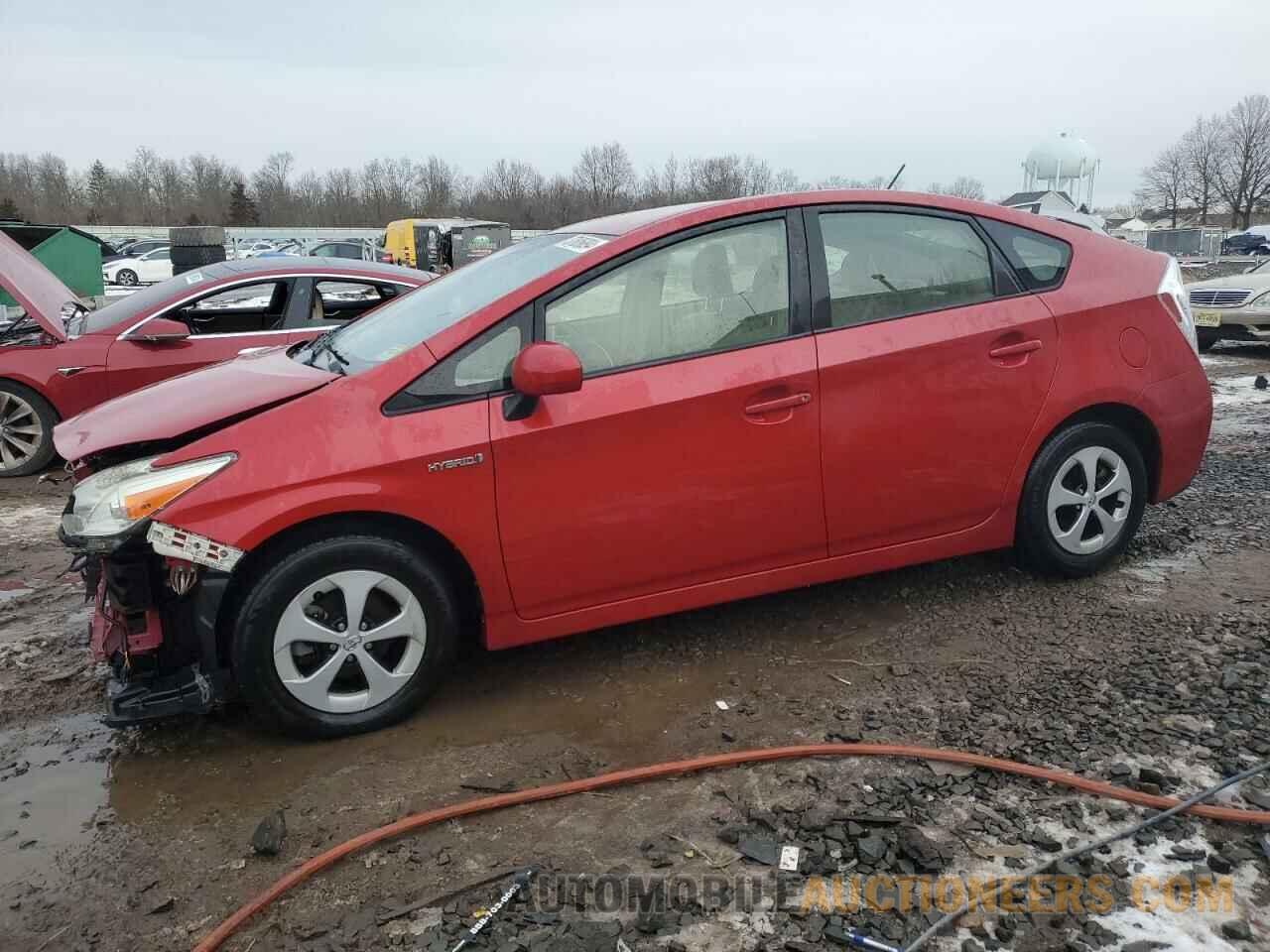 JTDKN3DU3F0452543 TOYOTA PRIUS 2015