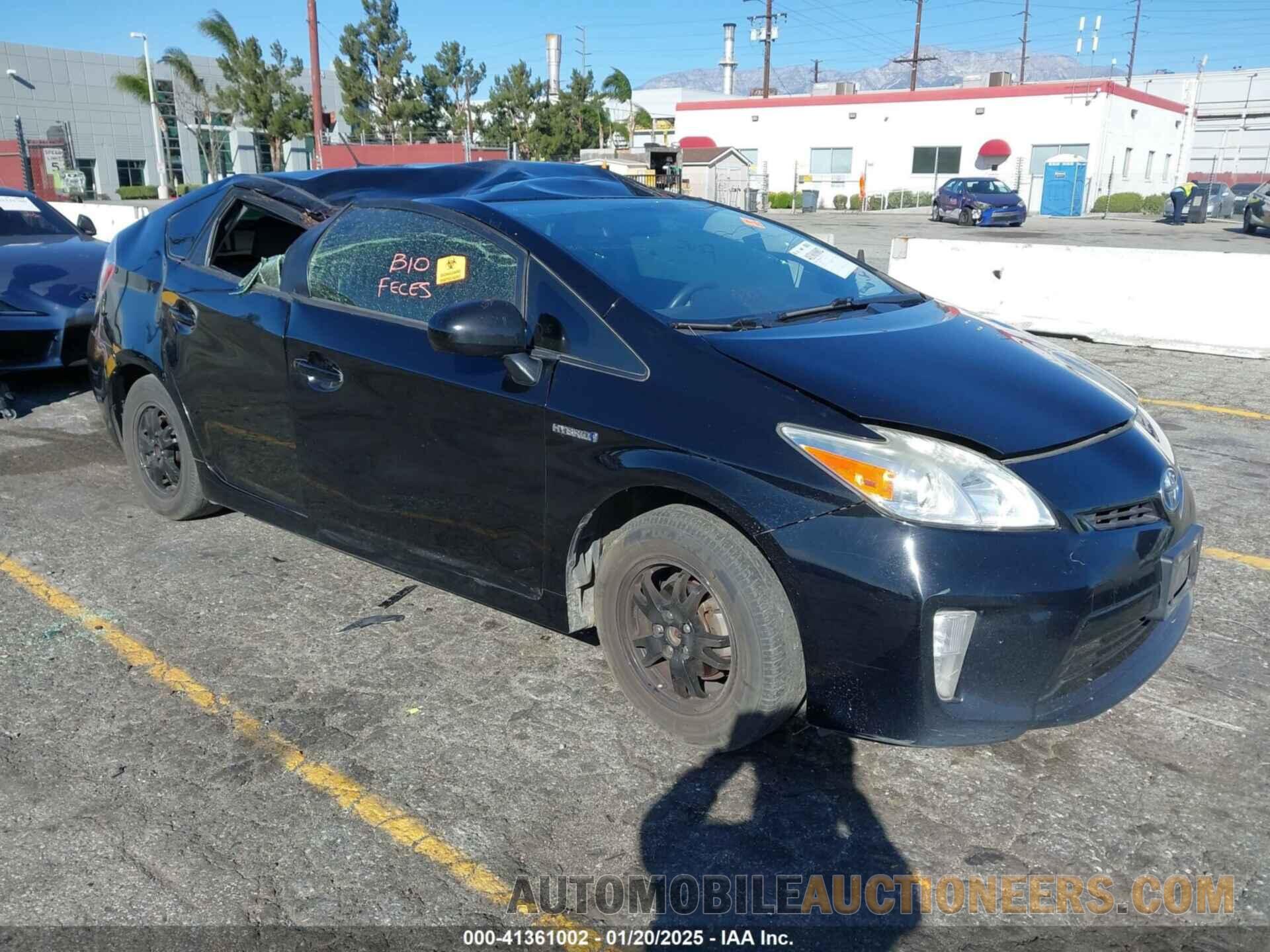 JTDKN3DU3F0452932 TOYOTA PRIUS 2015