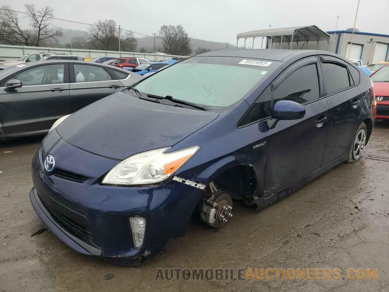 JTDKN3DU3F0465244 TOYOTA PRIUS 2015