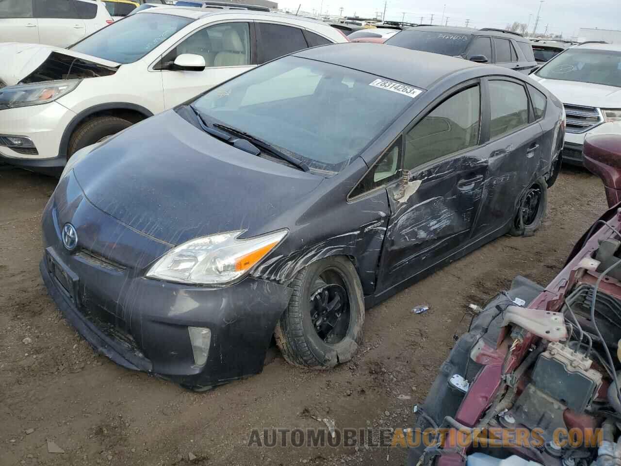 JTDKN3DU3F0465969 TOYOTA PRIUS 2015