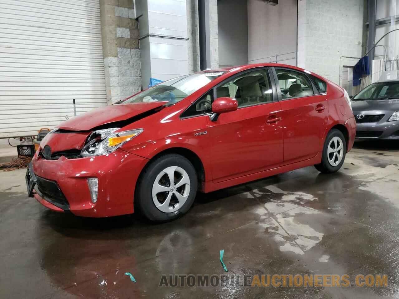 JTDKN3DU3F0467382 TOYOTA PRIUS 2015