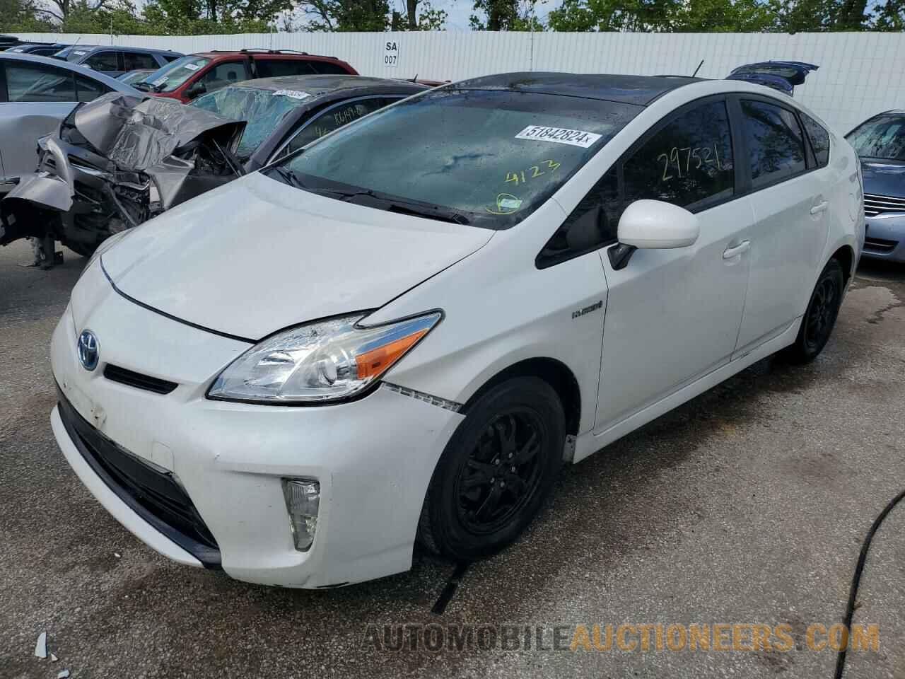 JTDKN3DU3F0471593 TOYOTA PRIUS 2015