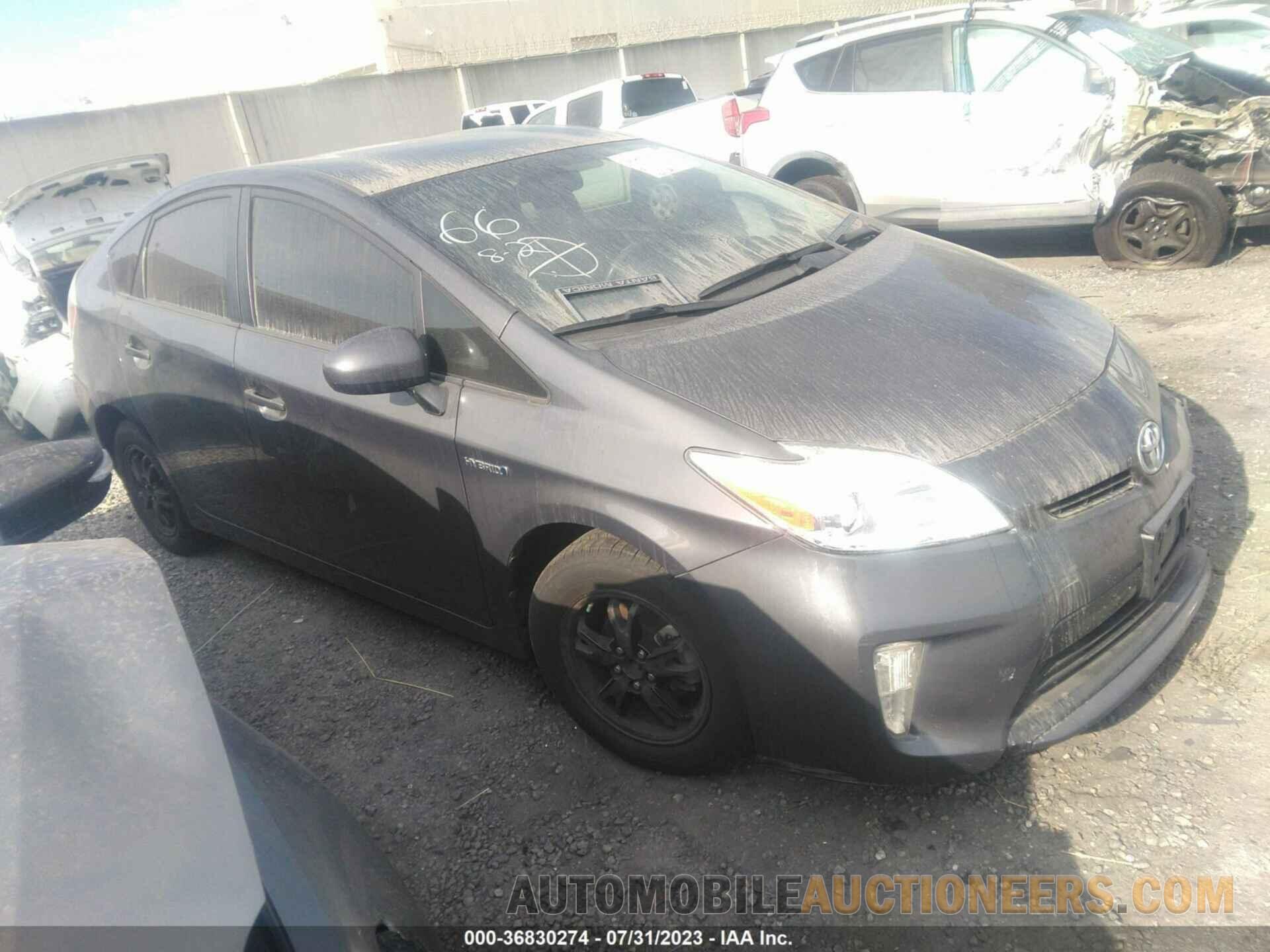 JTDKN3DU3F0474512 TOYOTA PRIUS 2015