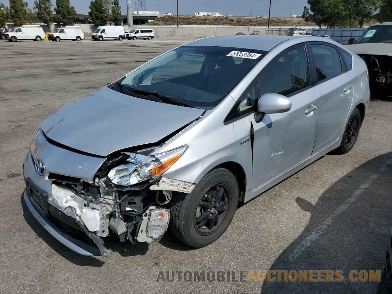 JTDKN3DU3F0475871 TOYOTA PRIUS 2015