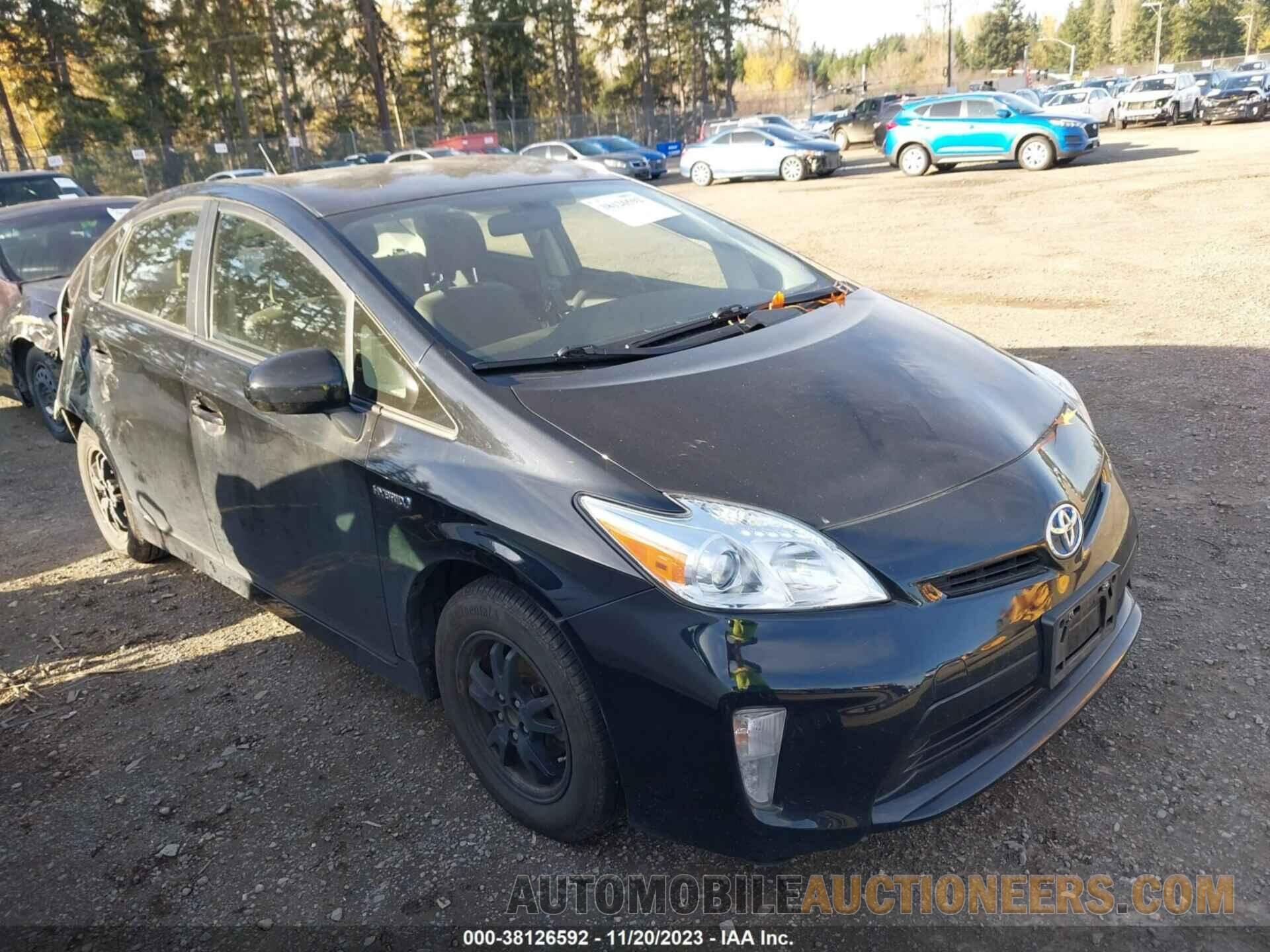 JTDKN3DU3F0479371 TOYOTA PRIUS 2015