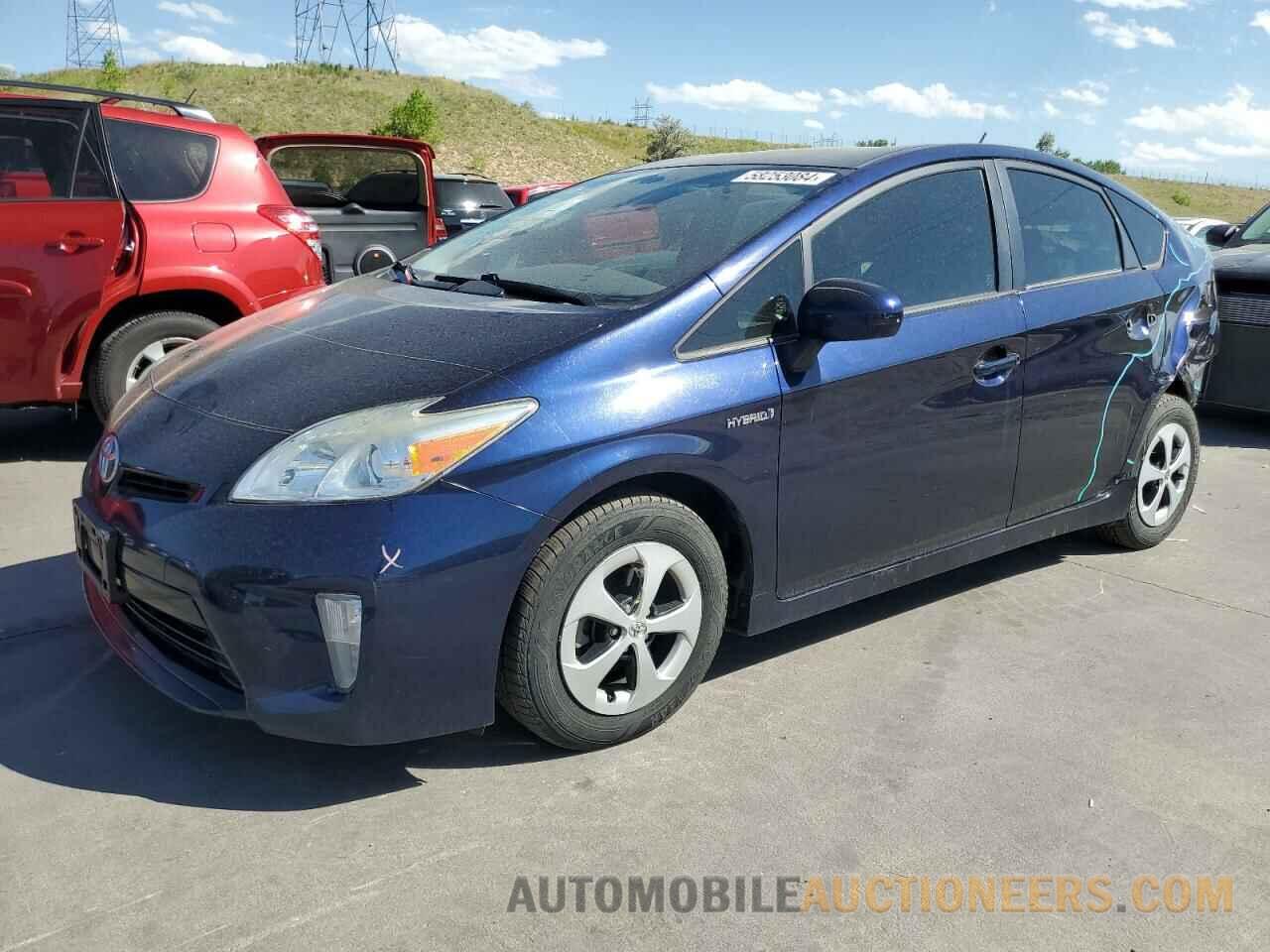 JTDKN3DU3F0479743 TOYOTA PRIUS 2015