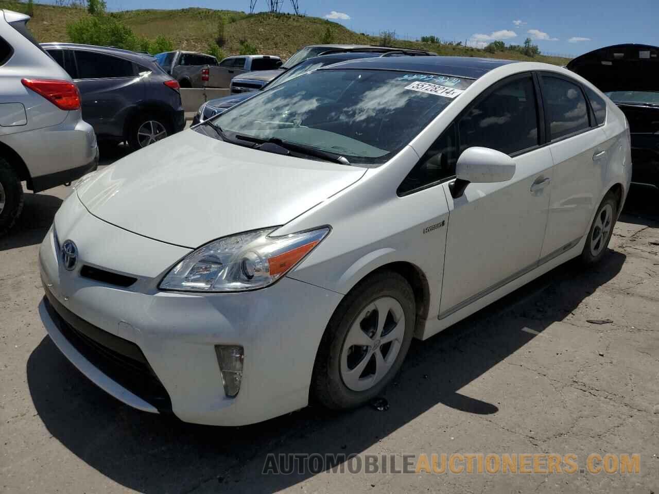 JTDKN3DU3F1873043 TOYOTA PRIUS 2015