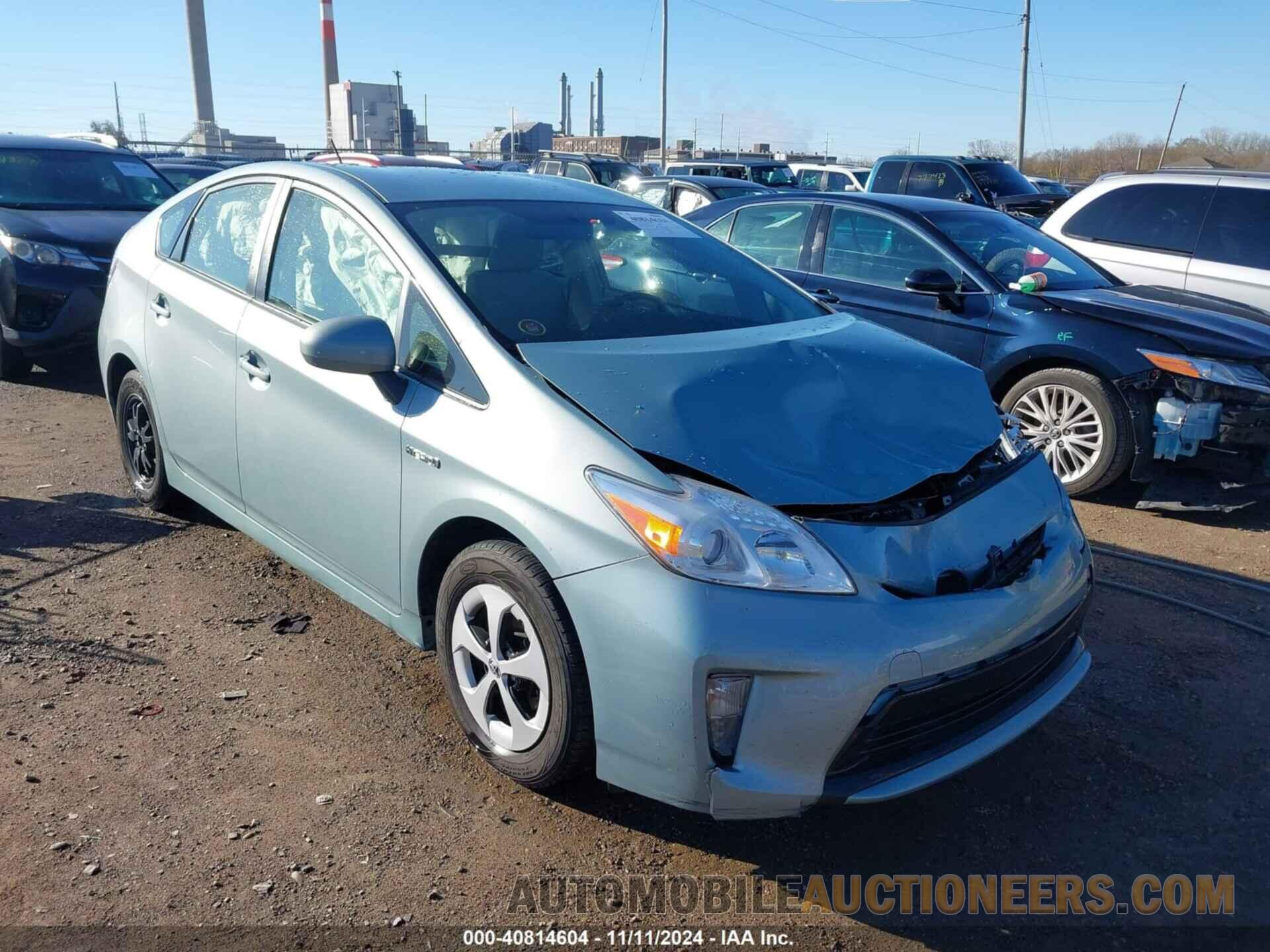 JTDKN3DU3F1879845 TOYOTA PRIUS 2015