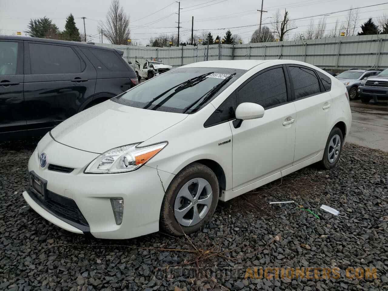 JTDKN3DU3F1887539 TOYOTA PRIUS 2015