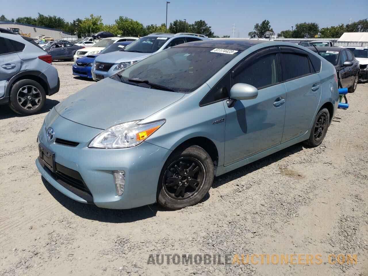 JTDKN3DU3F1888142 TOYOTA PRIUS 2015