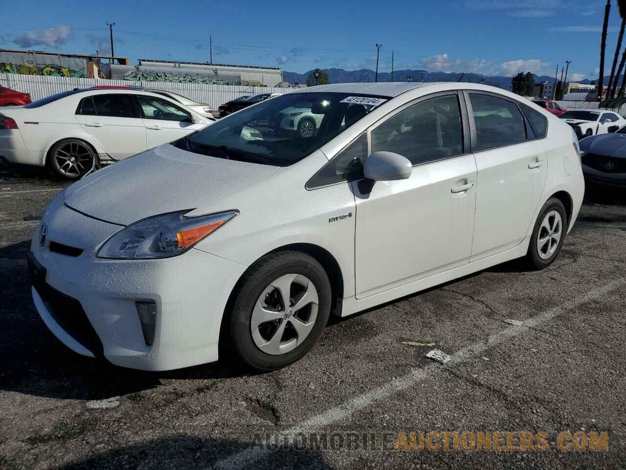 JTDKN3DU3F1895656 TOYOTA PRIUS 2015