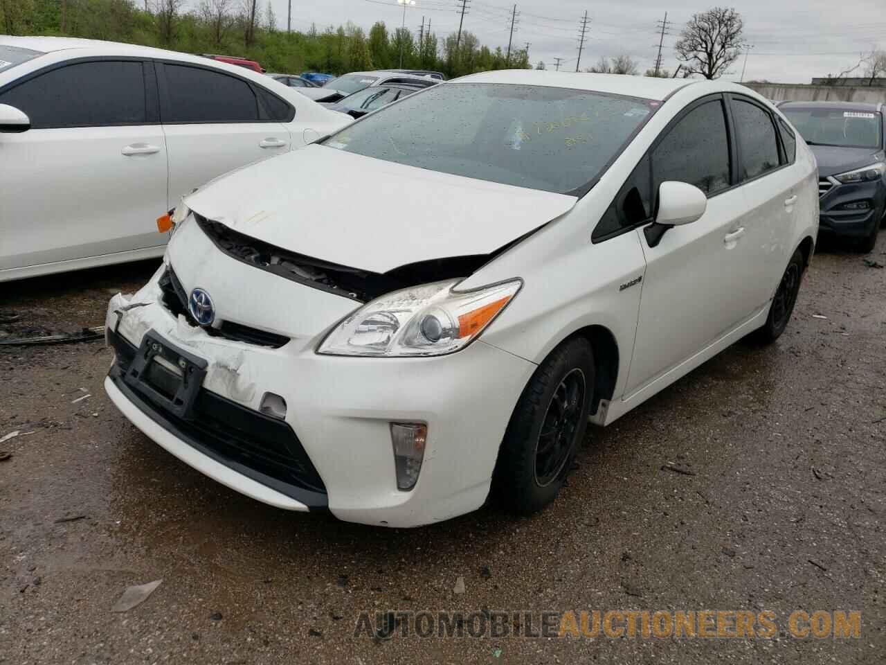 JTDKN3DU3F1900631 TOYOTA PRIUS 2015