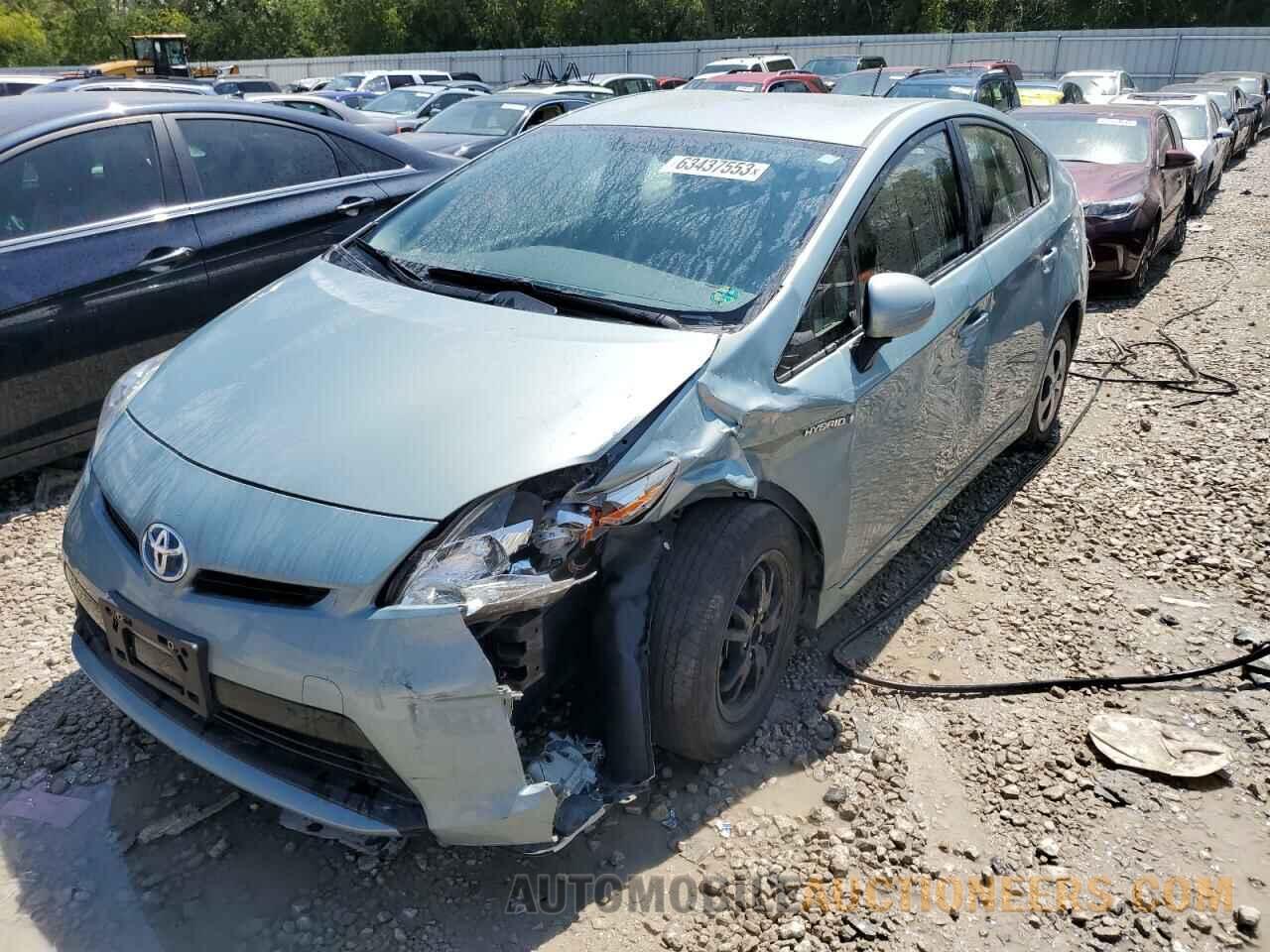 JTDKN3DU3F1900855 TOYOTA PRIUS 2015