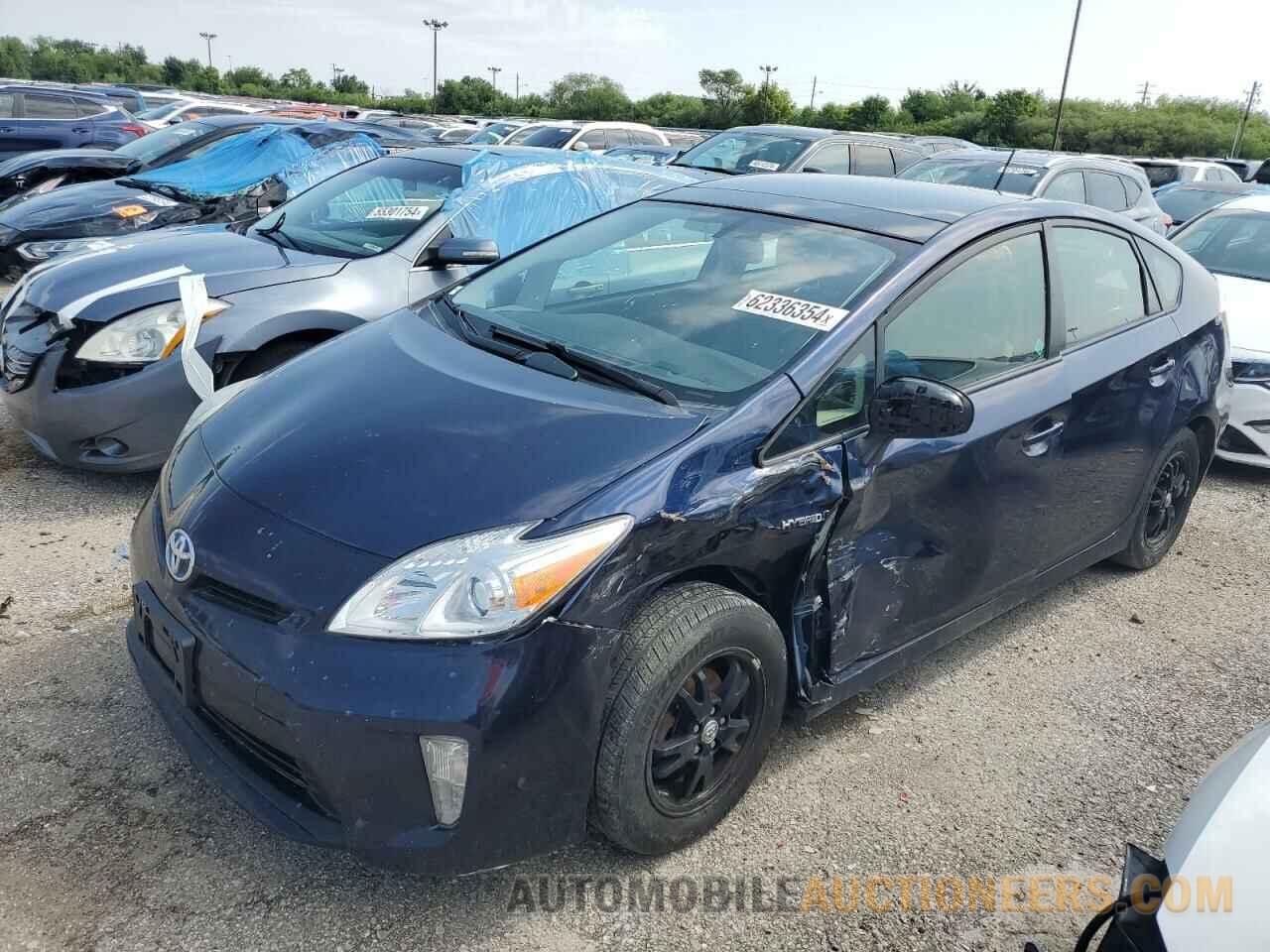 JTDKN3DU3F1903139 TOYOTA PRIUS 2015