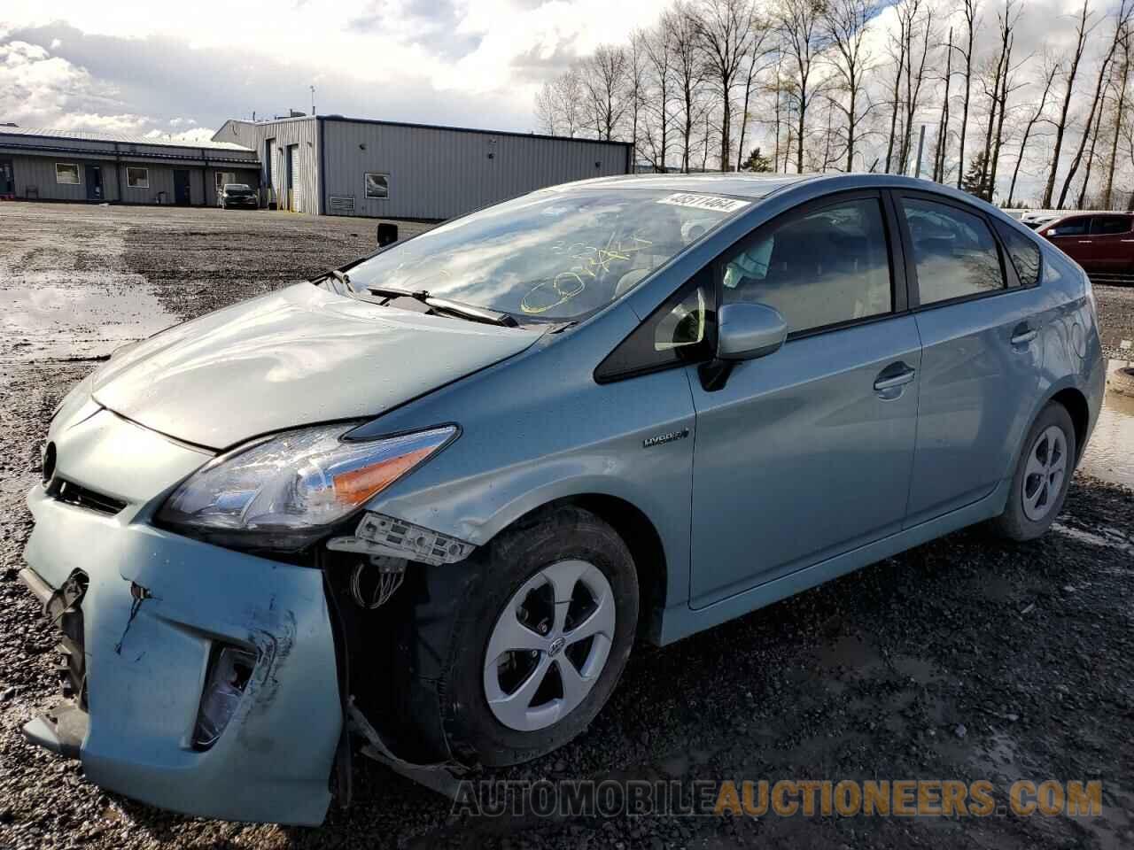 JTDKN3DU3F1907529 TOYOTA PRIUS 2015