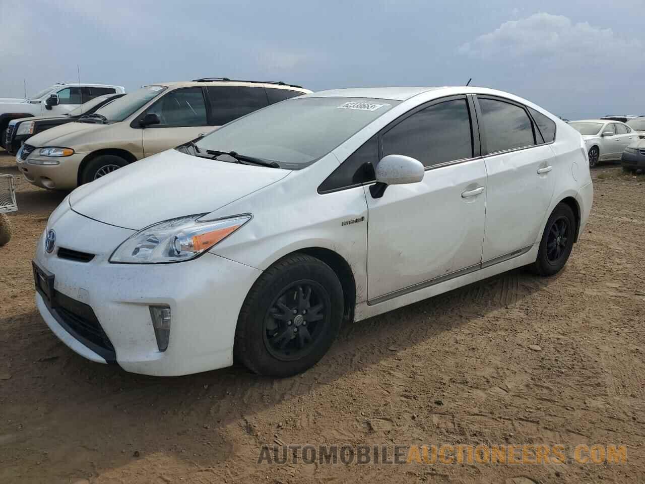 JTDKN3DU3F1911614 TOYOTA PRIUS 2015