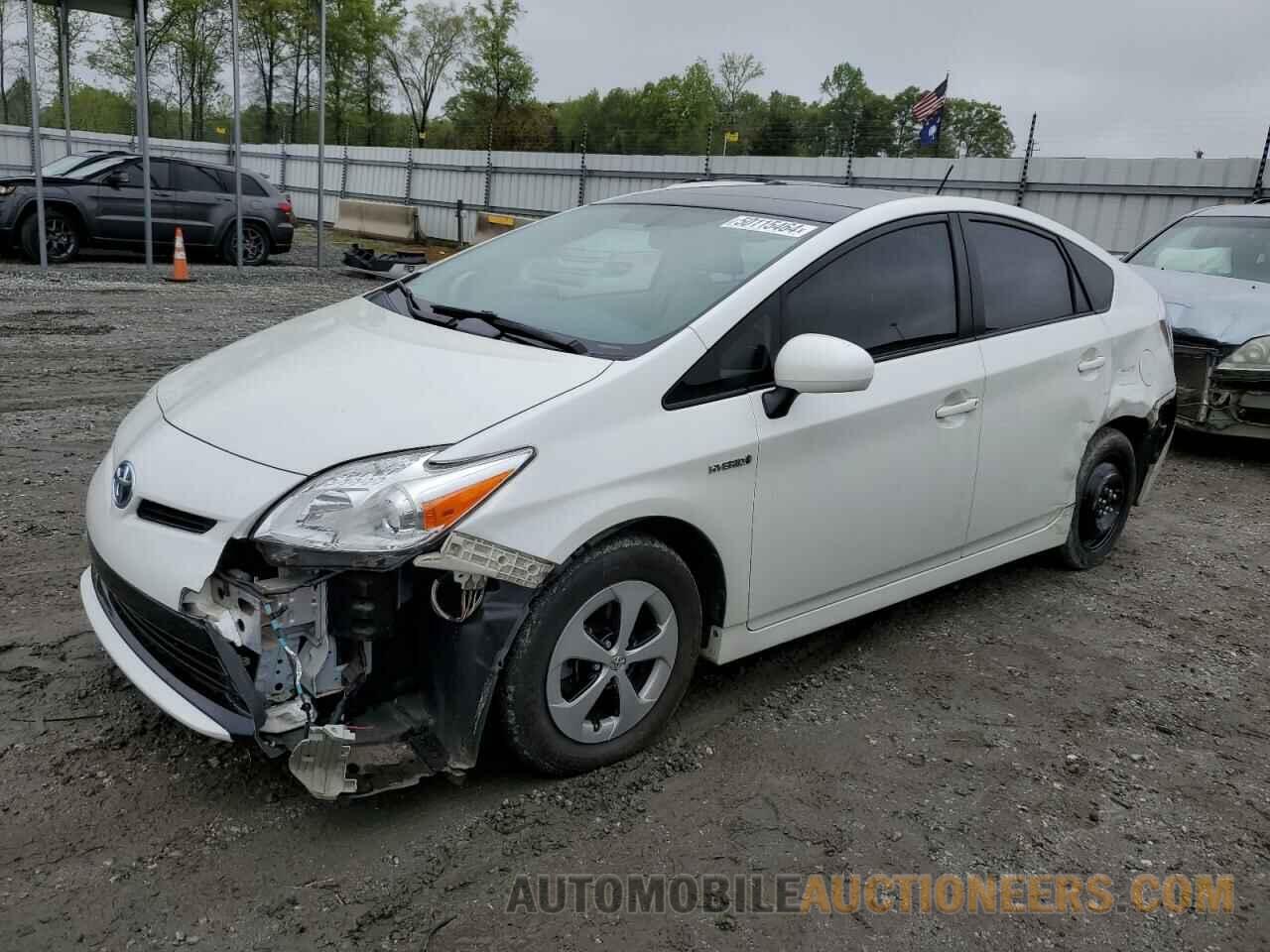 JTDKN3DU3F1914206 TOYOTA PRIUS 2015