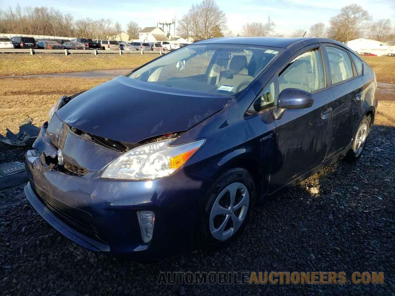 JTDKN3DU3F1919017 TOYOTA PRIUS 2015