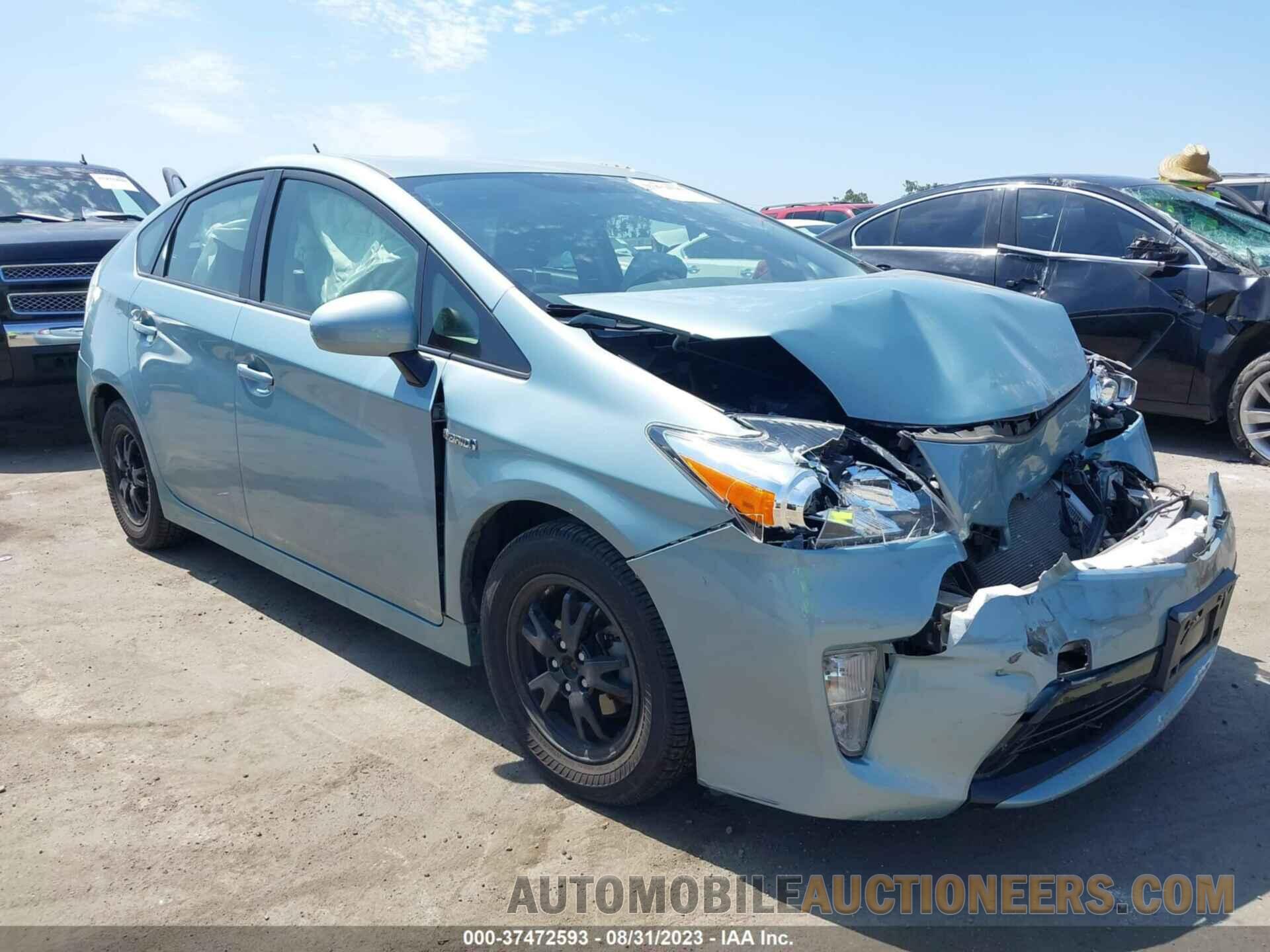 JTDKN3DU3F1923049 TOYOTA PRIUS 2015