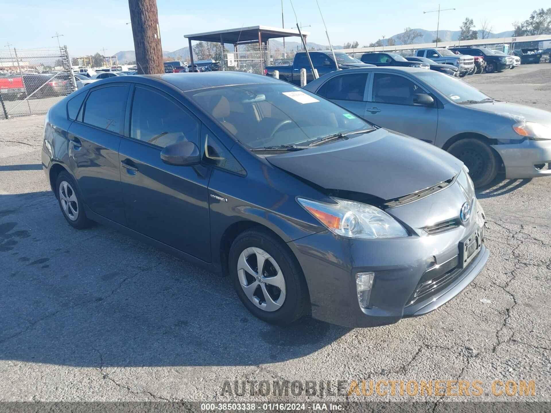 JTDKN3DU3F1931250 TOYOTA PRIUS 2015