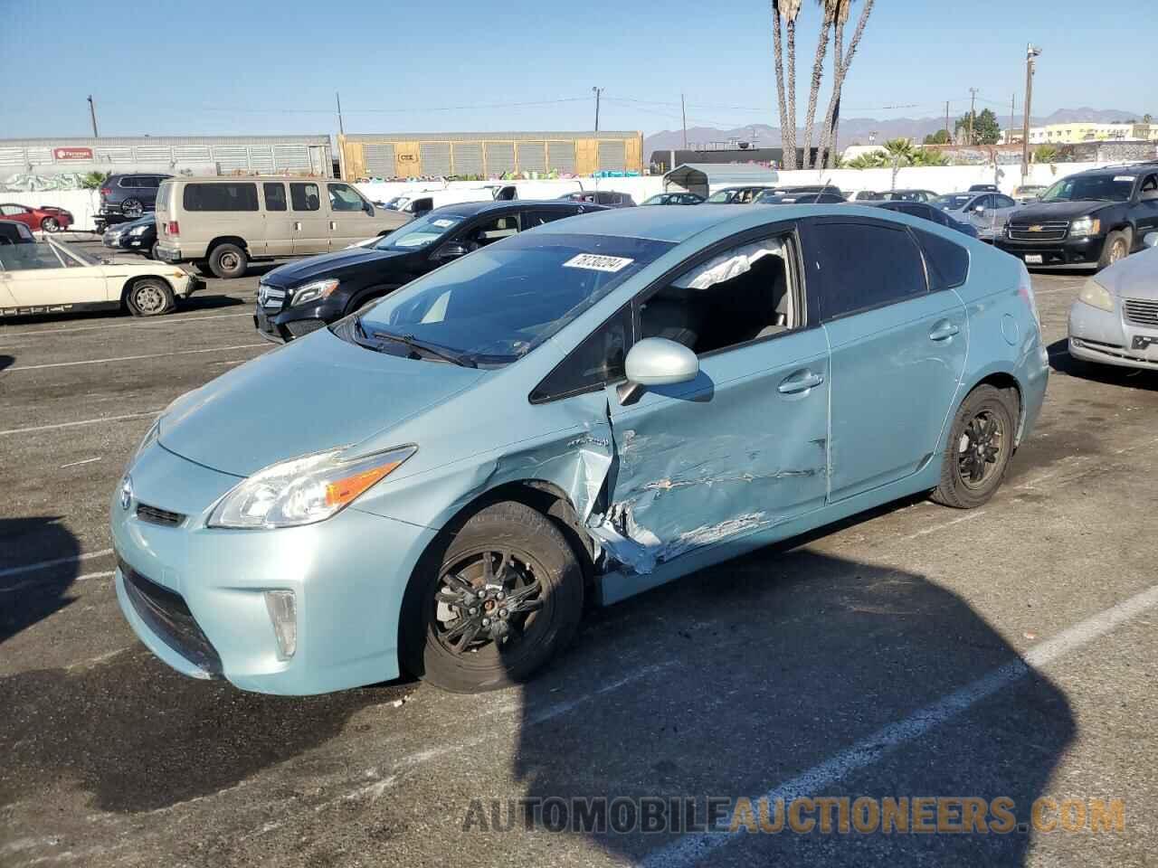 JTDKN3DU3F1949523 TOYOTA PRIUS 2015