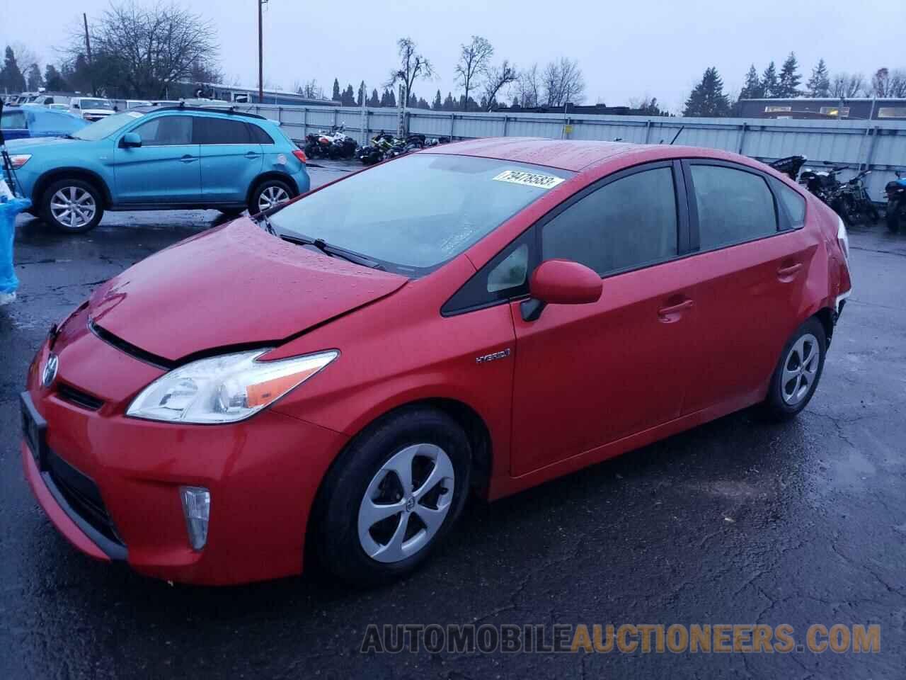 JTDKN3DU3F1975622 TOYOTA PRIUS 2015