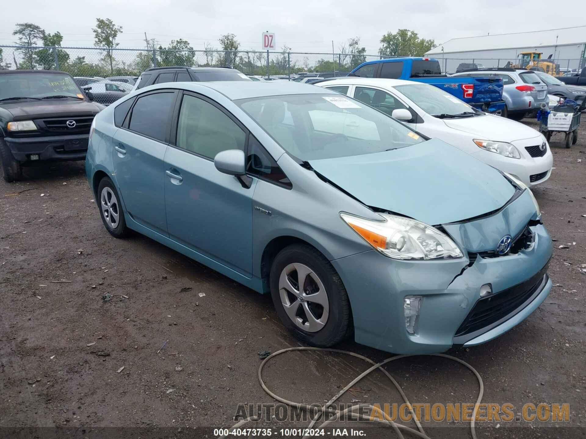 JTDKN3DU3F1975717 TOYOTA PRIUS 2015