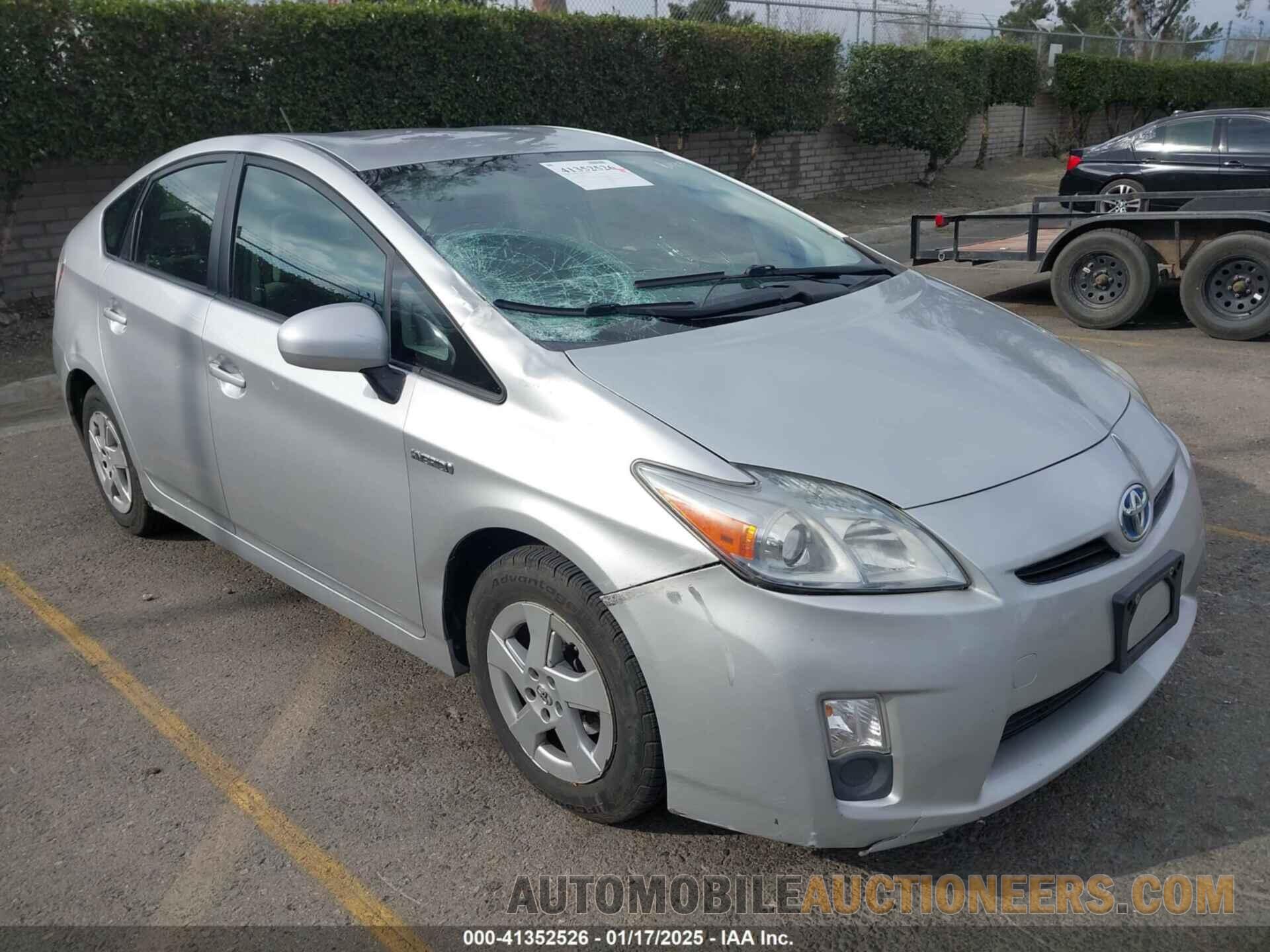 JTDKN3DU4B0266939 TOYOTA PRIUS 2011