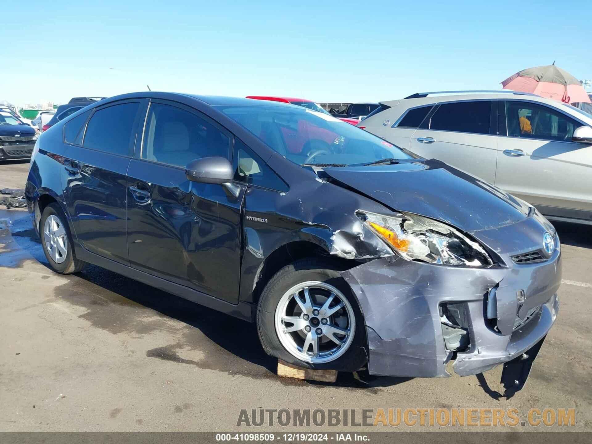 JTDKN3DU4B0280811 TOYOTA PRIUS 2011