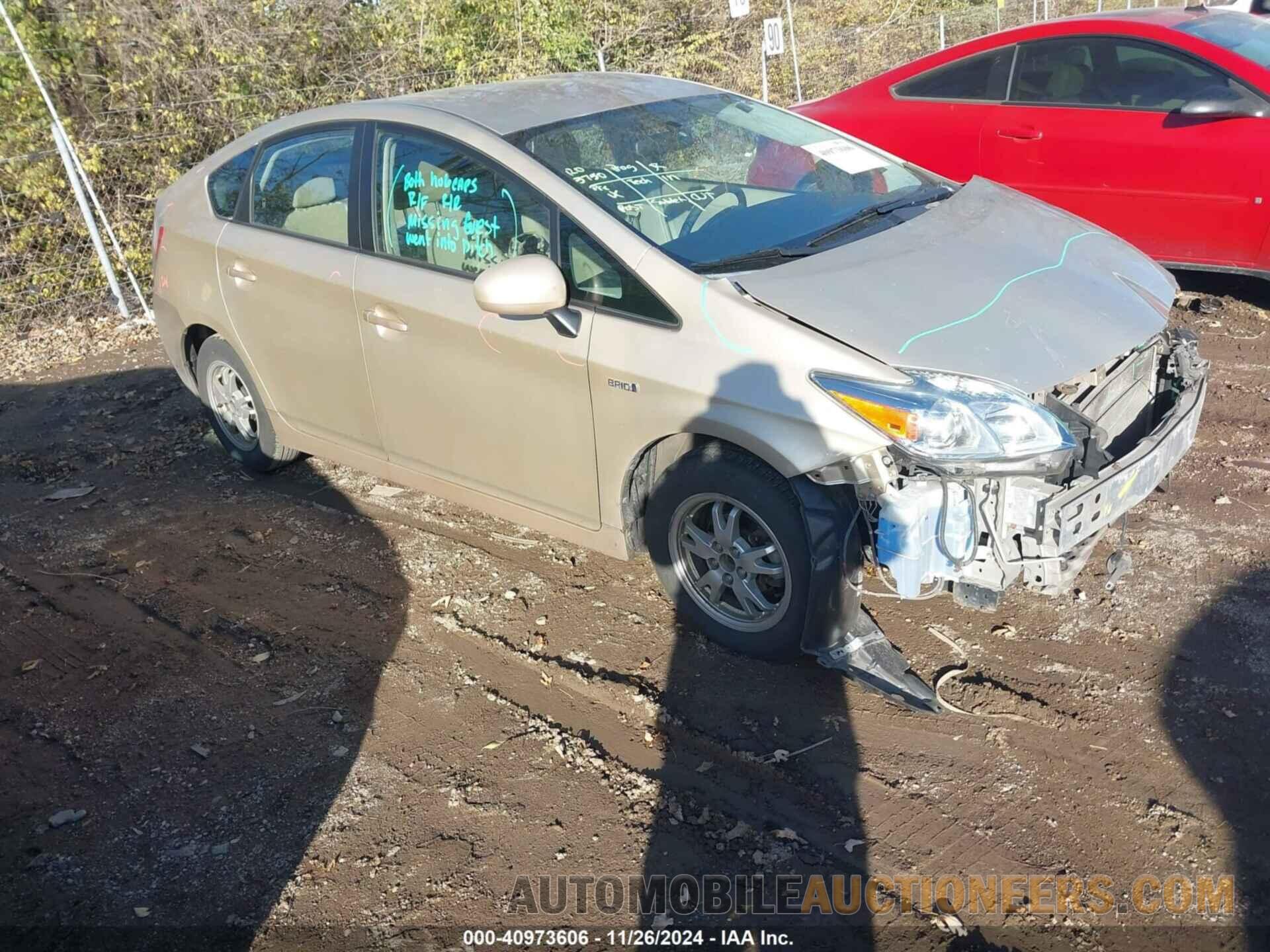 JTDKN3DU4B0282963 TOYOTA PRIUS 2011