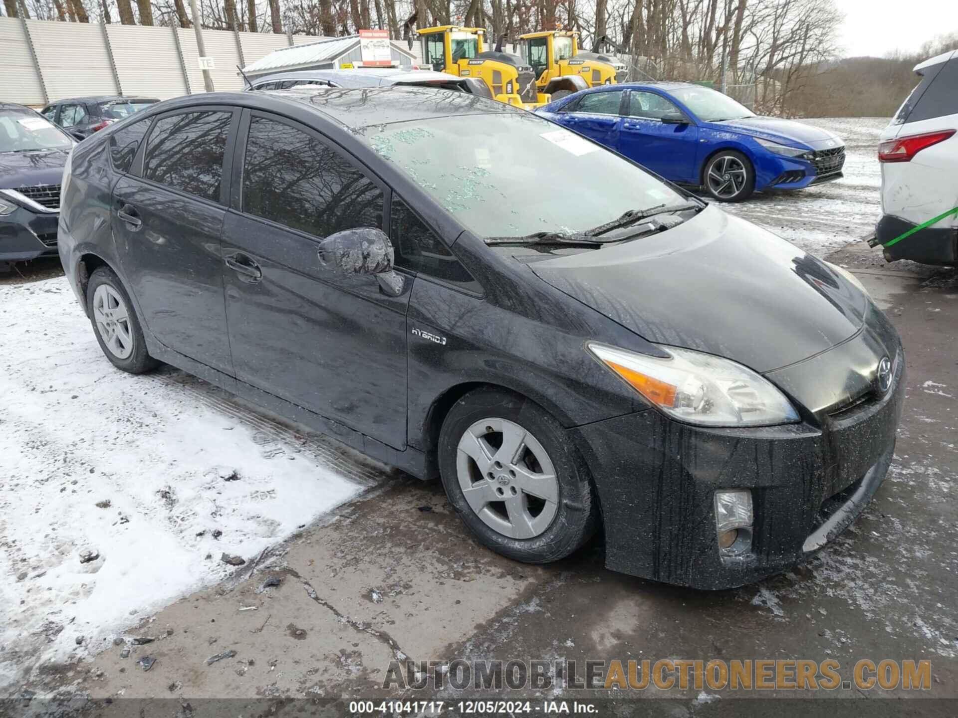 JTDKN3DU4B0300927 TOYOTA PRIUS 2011