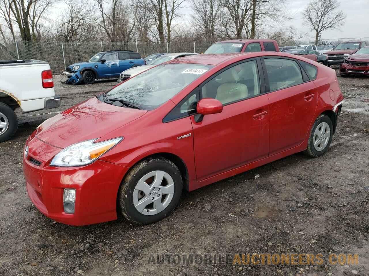 JTDKN3DU4B1368686 TOYOTA PRIUS 2011