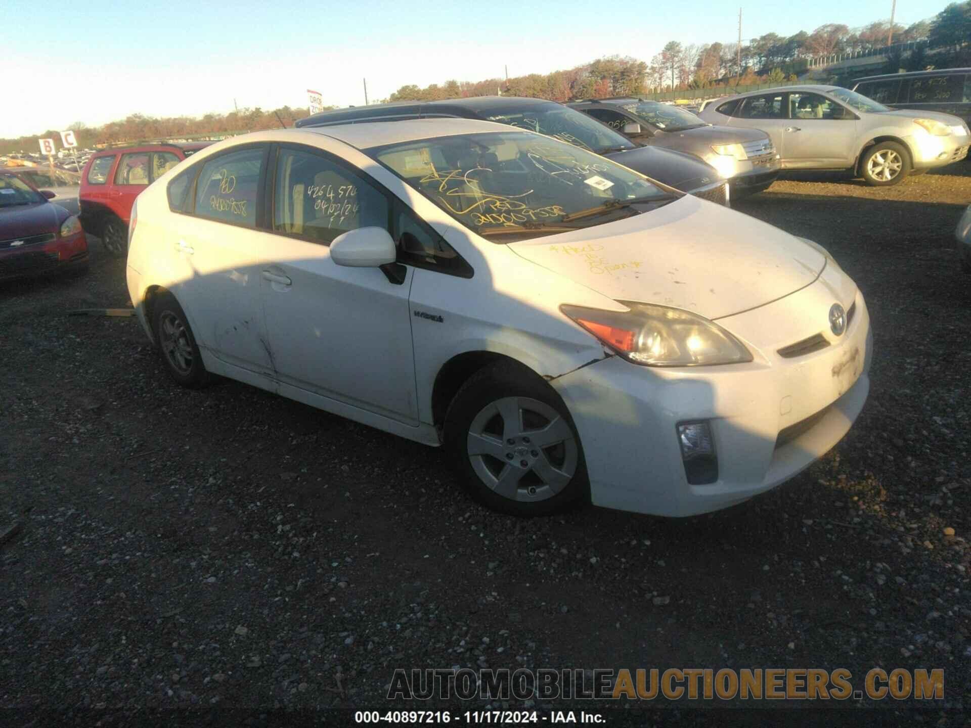 JTDKN3DU4B1446366 TOYOTA PRIUS 2011