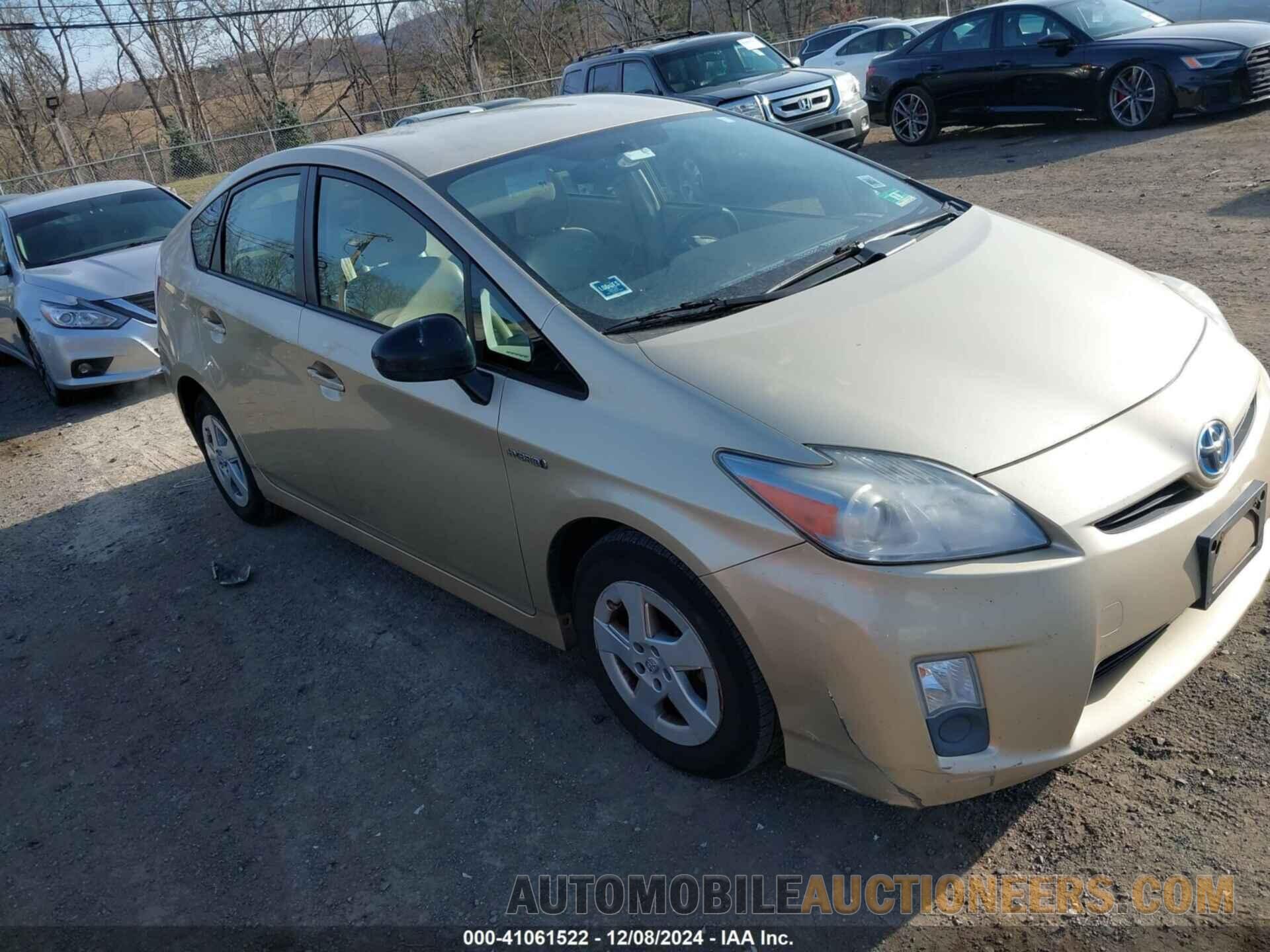 JTDKN3DU4B1473731 TOYOTA PRIUS 2011